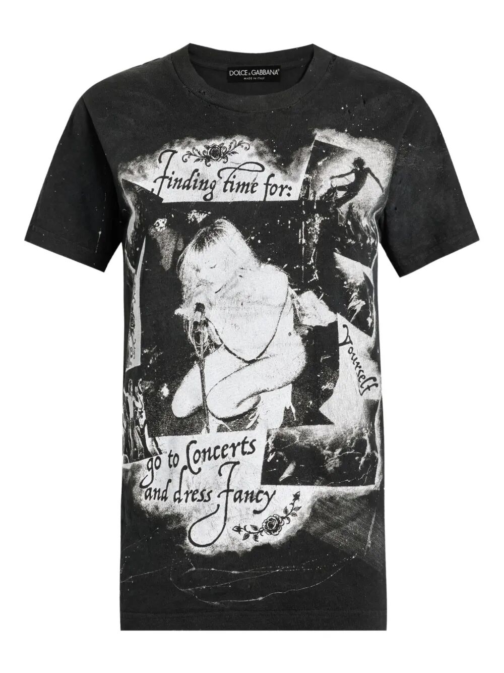 JERSEY T-SHIRT WITH PRINT F8V90TGDDH4S9000 (Dolce & Gabbana / Tシャツ・カットソー ) | Dolce & Gabbana (ドルチェガッバーナ)