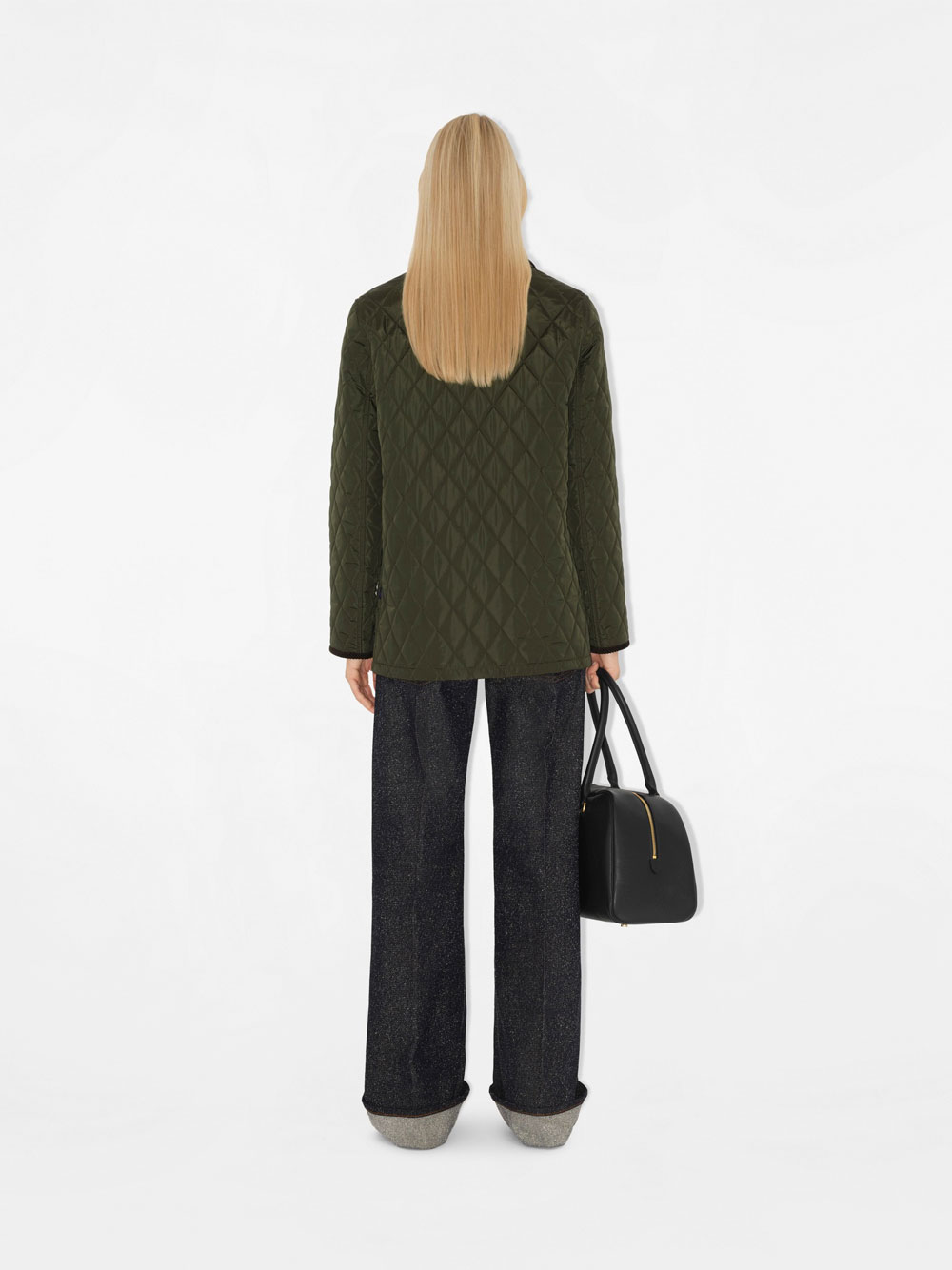 TAL QUILTED NYLON BARN JACKET 8113591SHALEBRUSH (Burberry / コート ) | Burberry (バーバリー)(2)