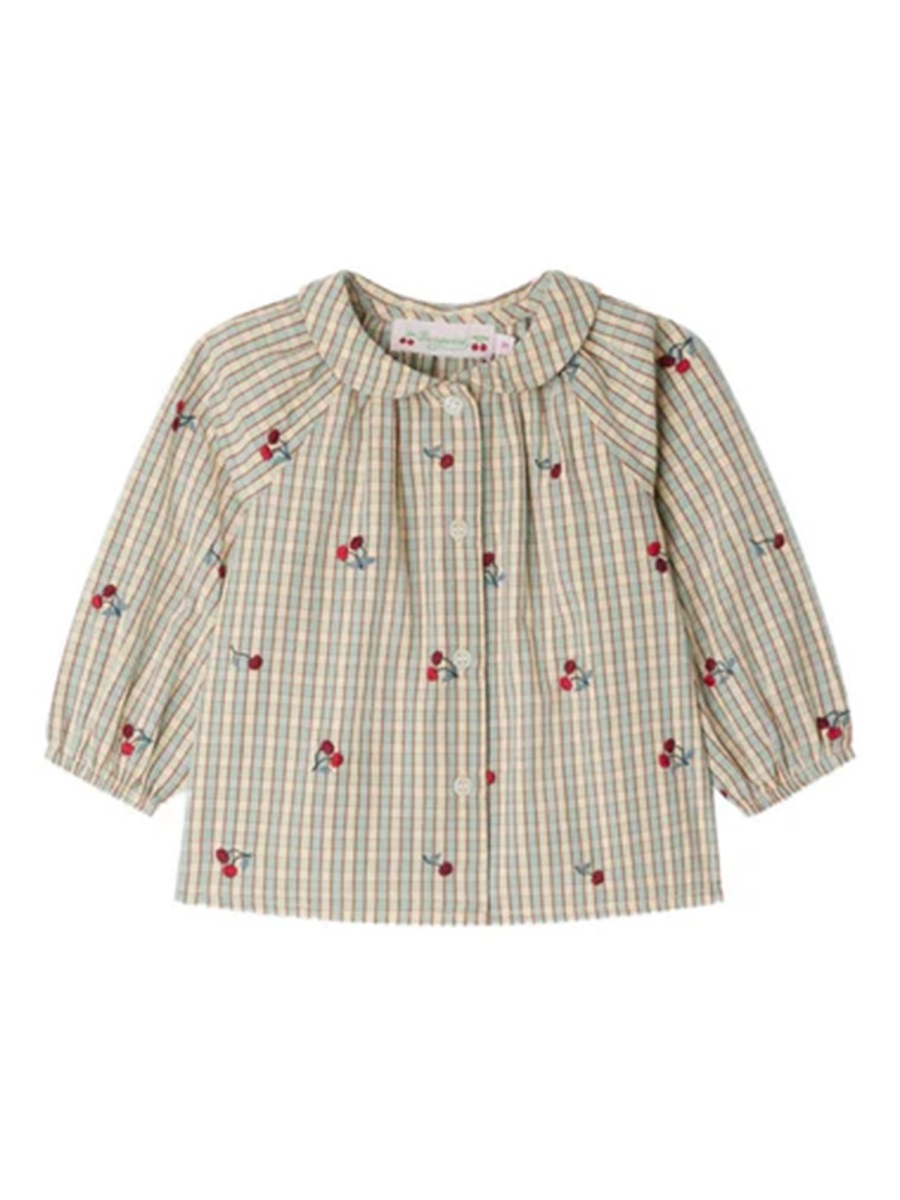 BLOUSE "DOMINO" W05XBLW00008B310A (Bonpoint / シャツ・ブラウス ) | Bonpoint (ボンポワン)