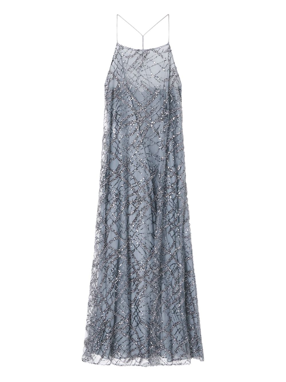 Emporio Armani Dresses Silver EW001346AF10242U8045 (EMPORIO ARMANI / ワンピース・ドレス・オールインワン ) | EMPORIO ARMANI (エンポリオ アルマーニ)