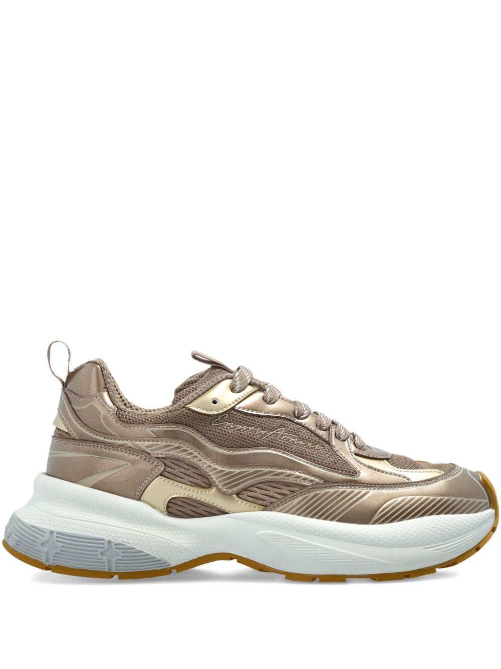 EMPORIO ARMANI EXCLUSIVE Sneakers Brown EW003056AF19766M6203 (EMPORIO ARMANI / スニーカー ) | EMPORIO ARMANI (エンポリオ アルマーニ)