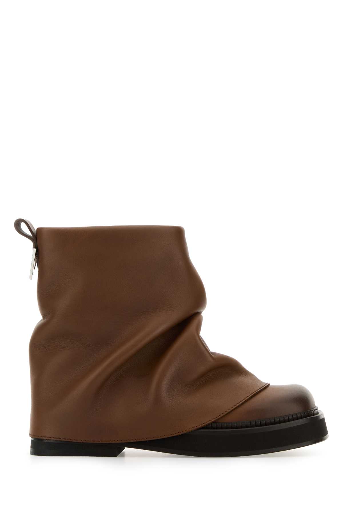Caramel leather Mini Robin ankle boots 251WSH00832LBT115AA046 (THE ATTICO / ブーツ ) | THE ATTICO (ジ・アティコ)