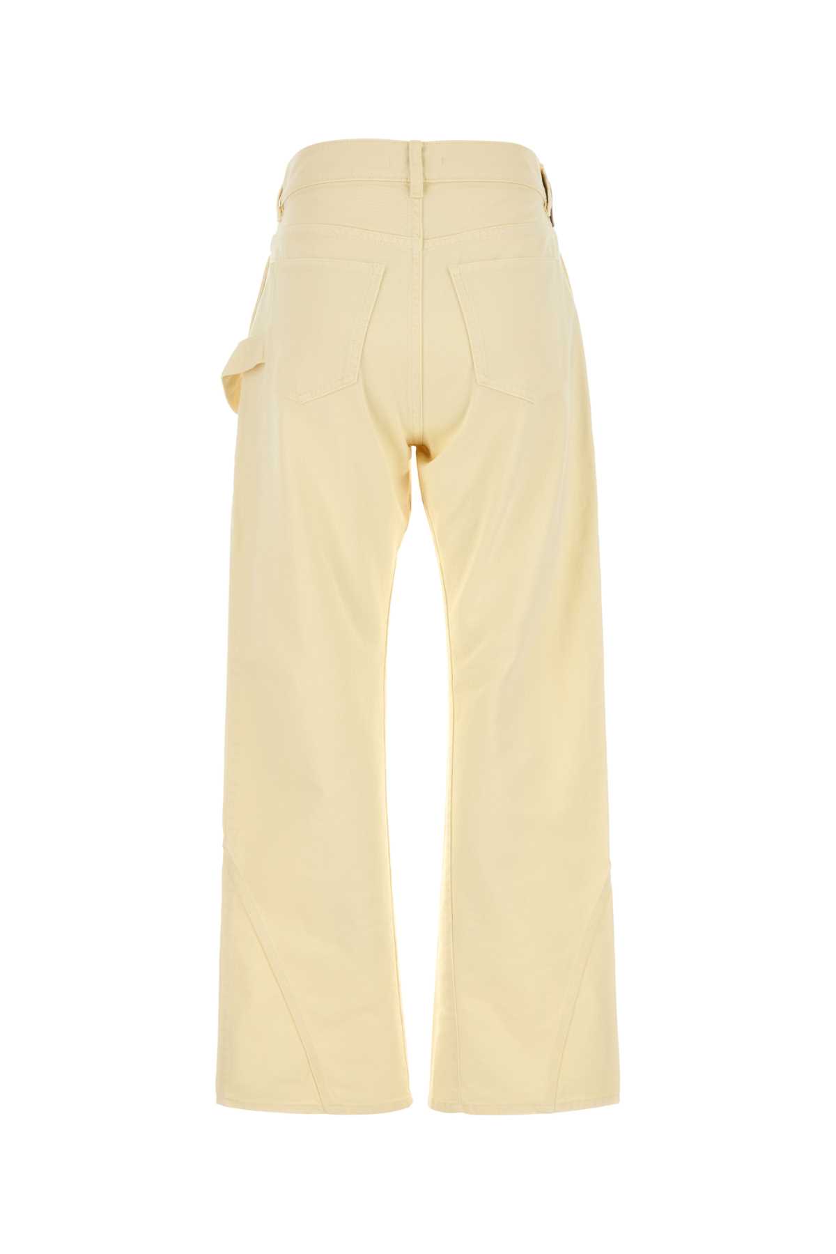 Pastel yellow denim jeans TR0384PG1775207 (JW Anderson / ジーンズ ) | JW Anderson (ジェイダブリュー アンダーソン)(1)