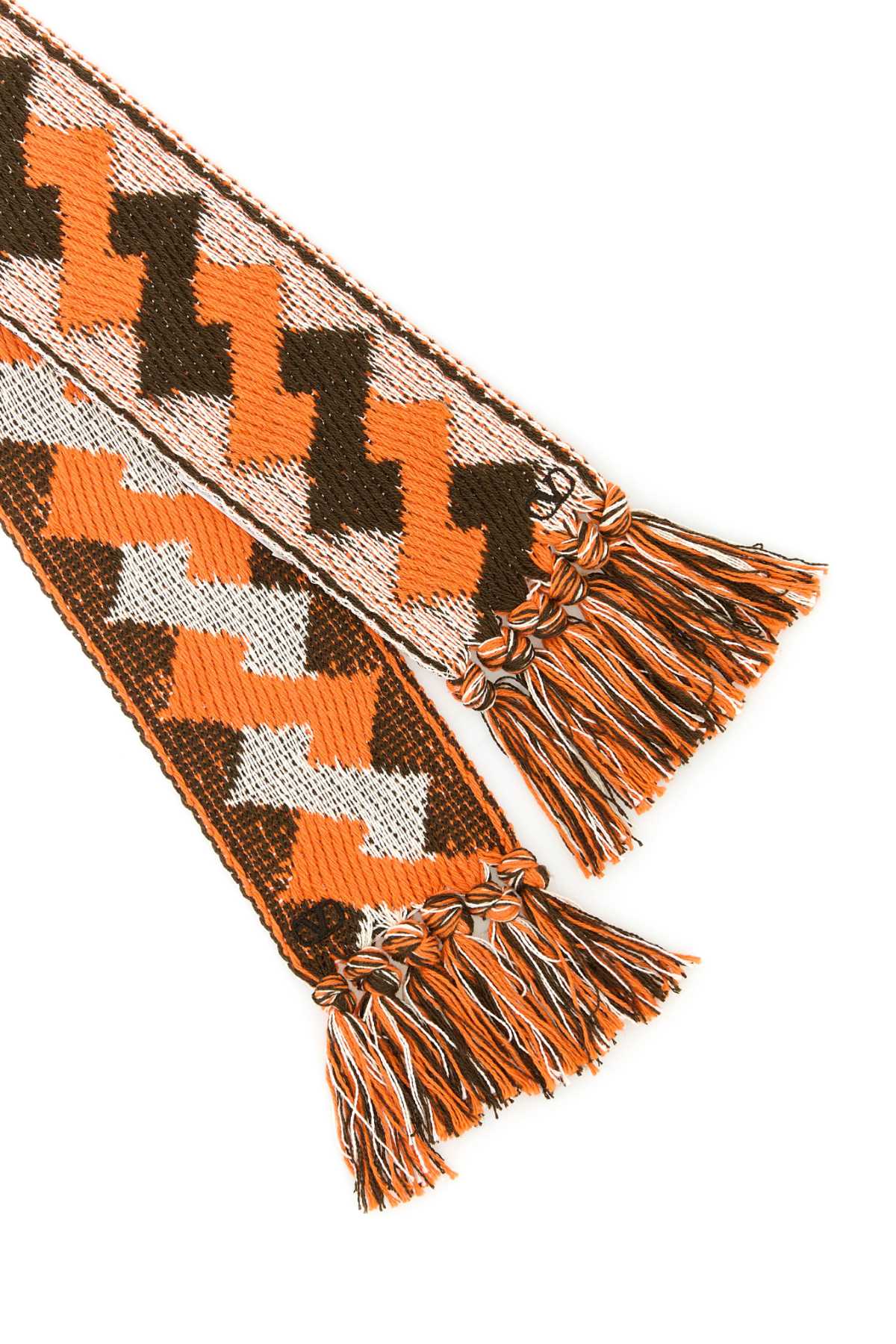 Embroidered jacquard scarf 6Y2EN00BAETRD9 (Valentino Garavani / スカーフ・マフラー ) | Valentino Garavani (ヴァレンティノ)(1)