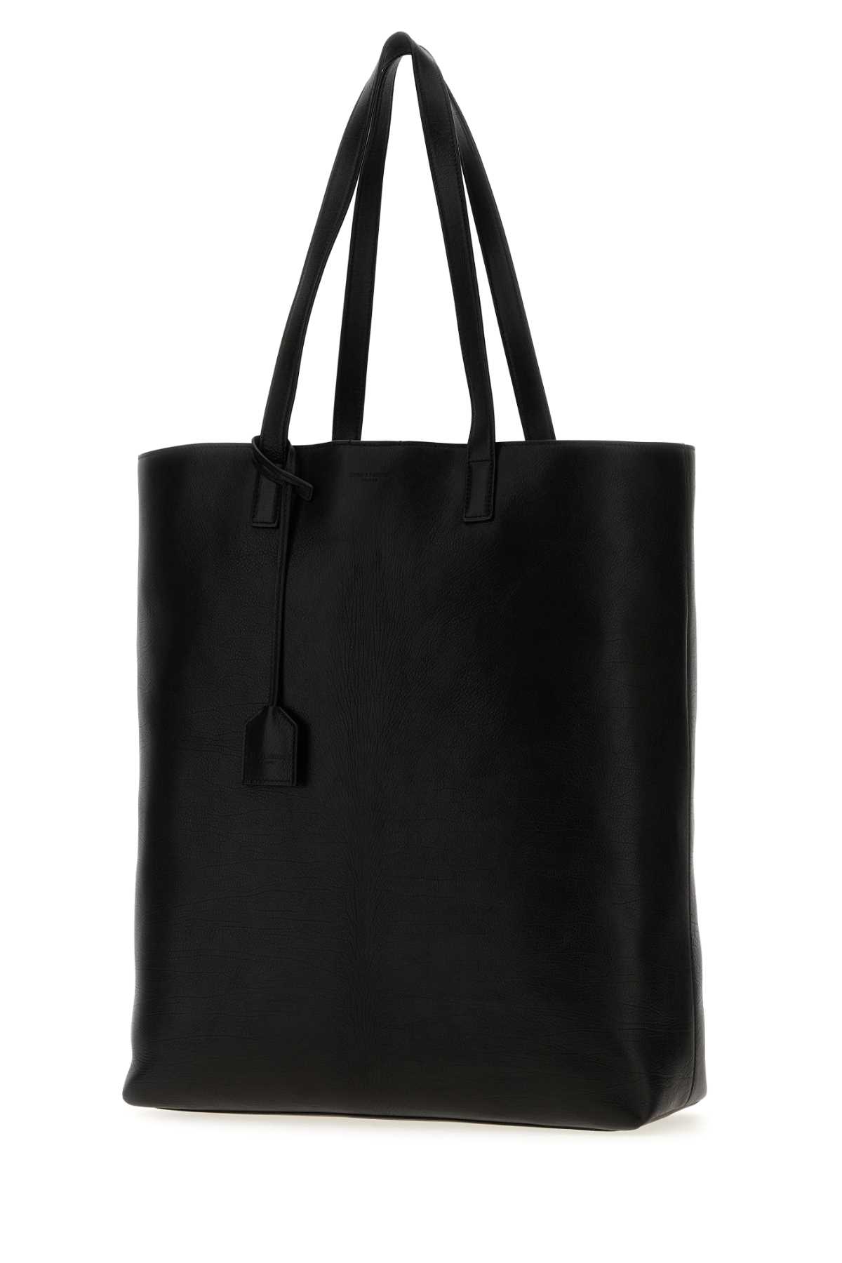 Black leather shopping bag 676657AAEL51000 (Saint Laurent / トートバッグ ) | Saint Laurent (サンローラン)(1)