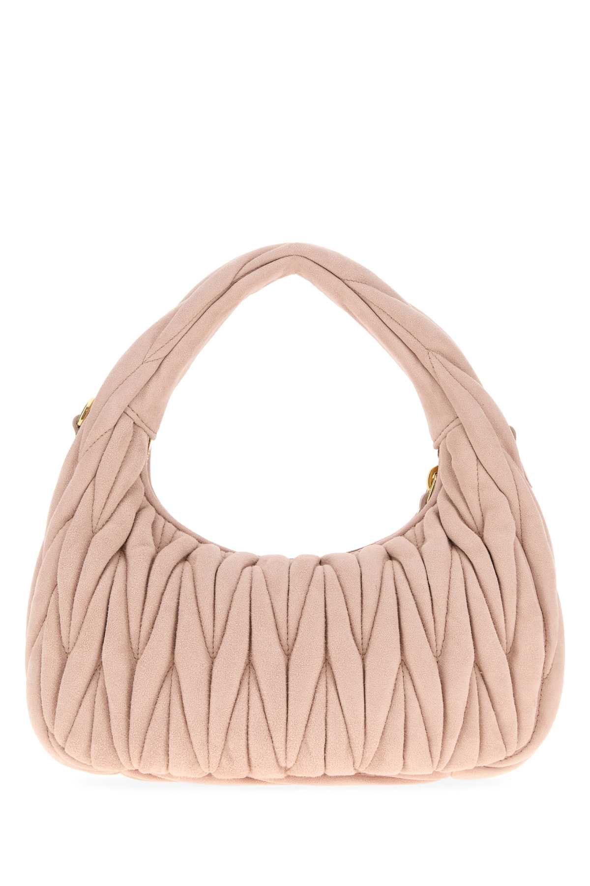 Pastel pink suede handbag 5BC125VOOYAB7OF0924 (MIU MIU / ハンドバッグ・ショルダーバッグ ) | MIU MIU (ミュウミュウ)(2)