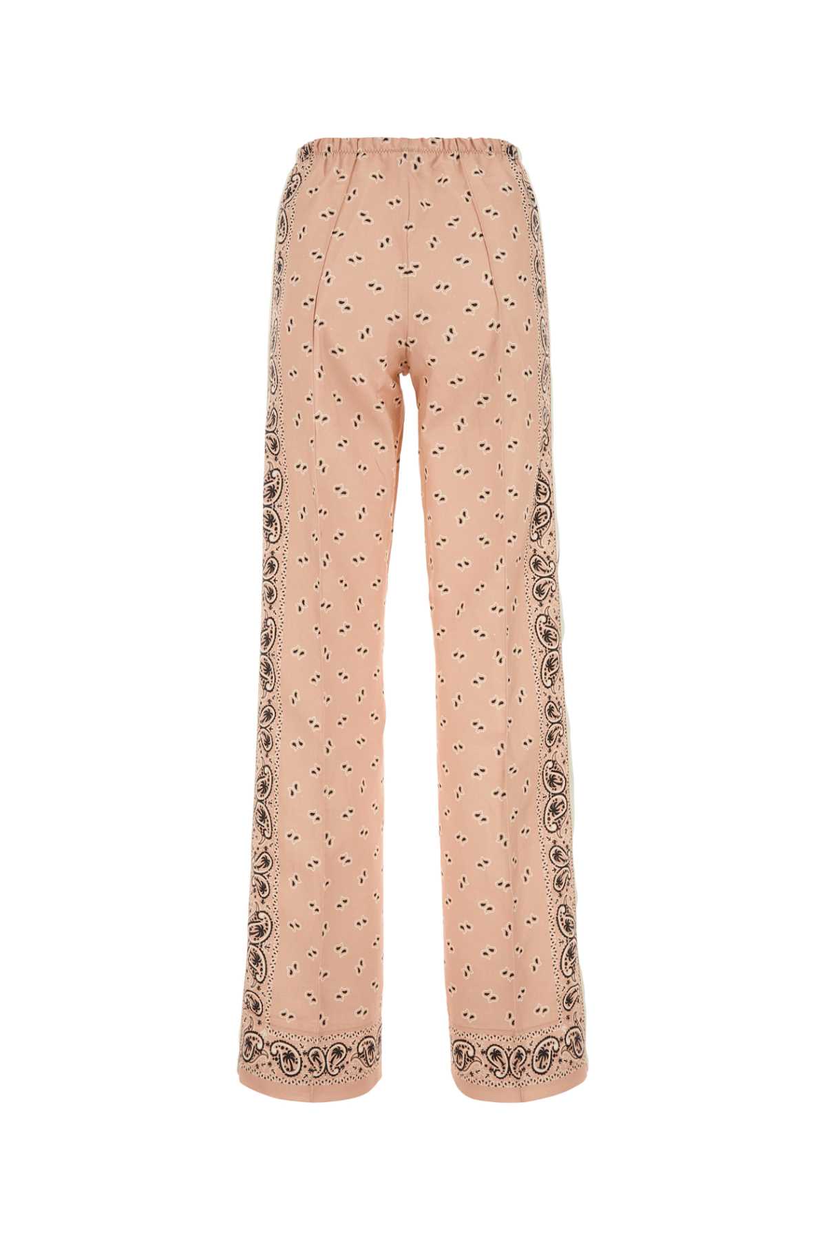 Printed linen blend pant PWCJ010S24FAB0023003 (Palm Angels / パンツ ) | Palm Angels (パームエンジェルス)(1)