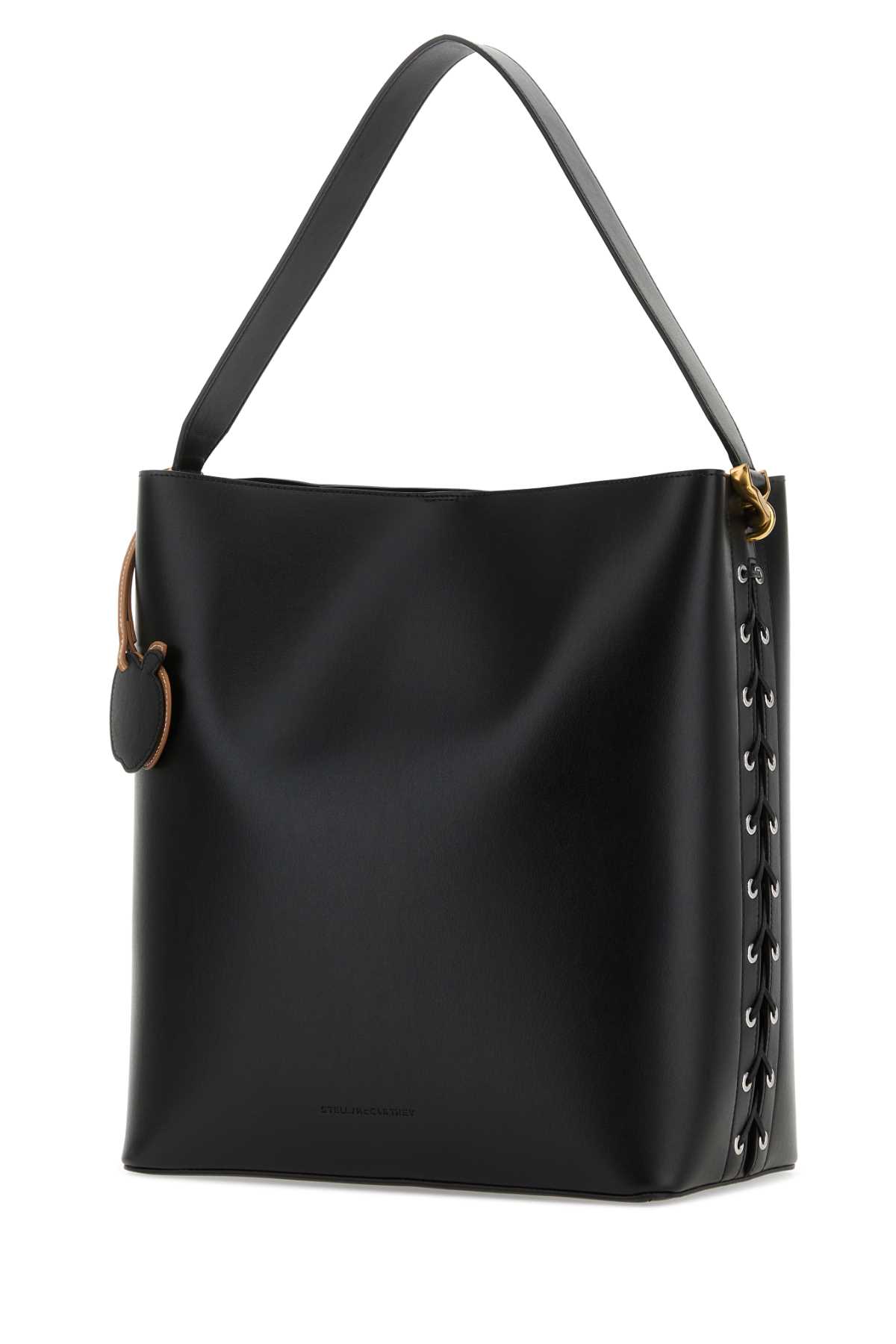 Black UPPEALâ„¢ Frayme shopping bag 7B0091WP03801000 (Stella McCartney / トートバッグ ) | Stella McCartney (ステラ マッカートニー)(1)