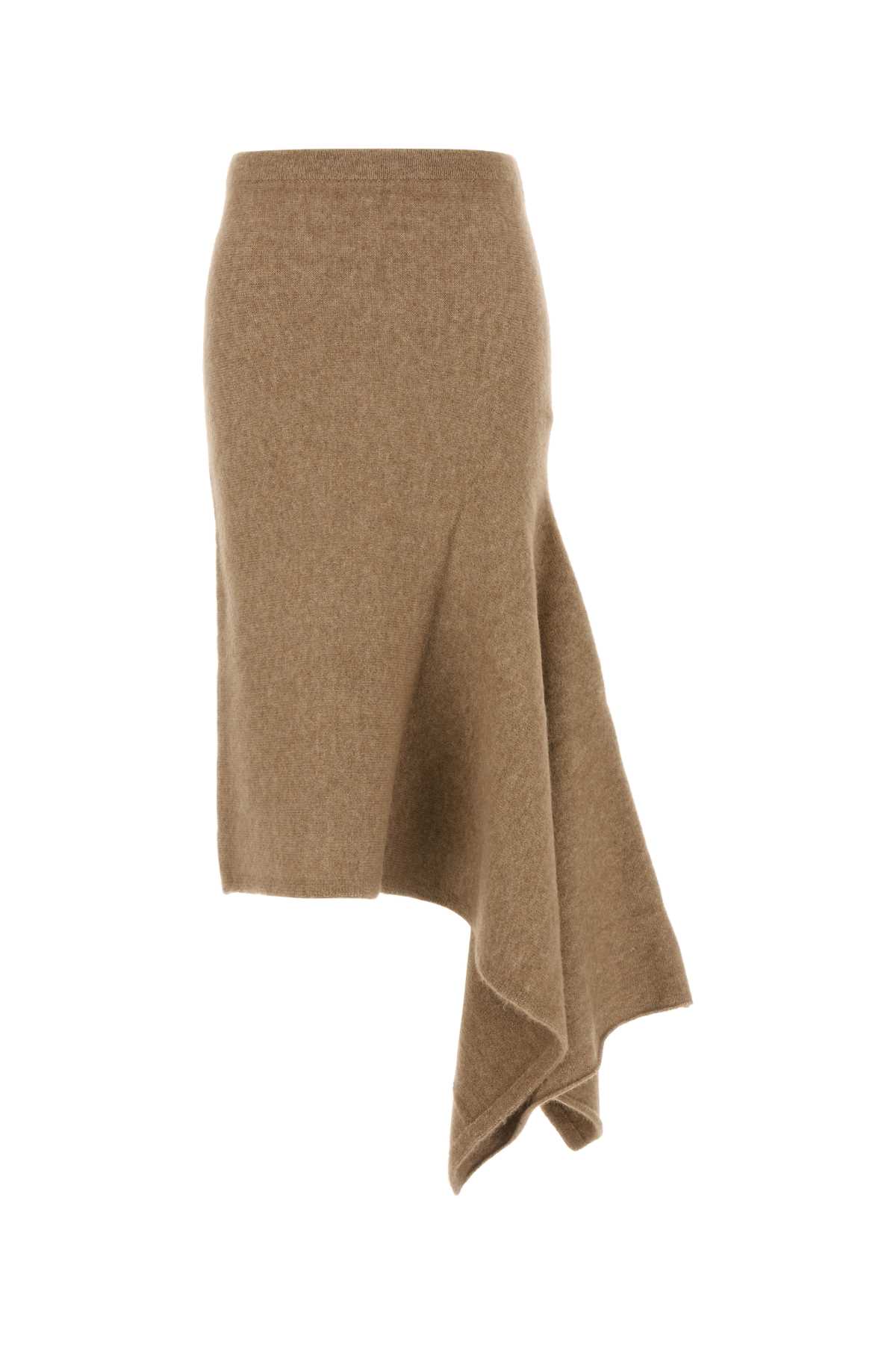 Camel stretch alpaca blend skirt 112900777624NUDE (FERRAGAMO / スカート ) | FERRAGAMO (フェラガモ)