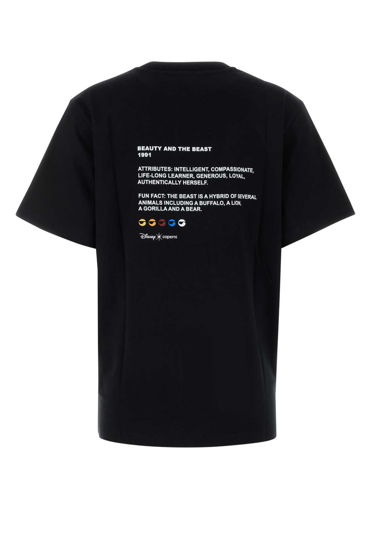 Black cotton Coperni X Disney Belle t-shirt DJS03F5036BELBLACK (COPERNI / Tシャツ・カットソー ) | COPERNI (コペルニ)(1)