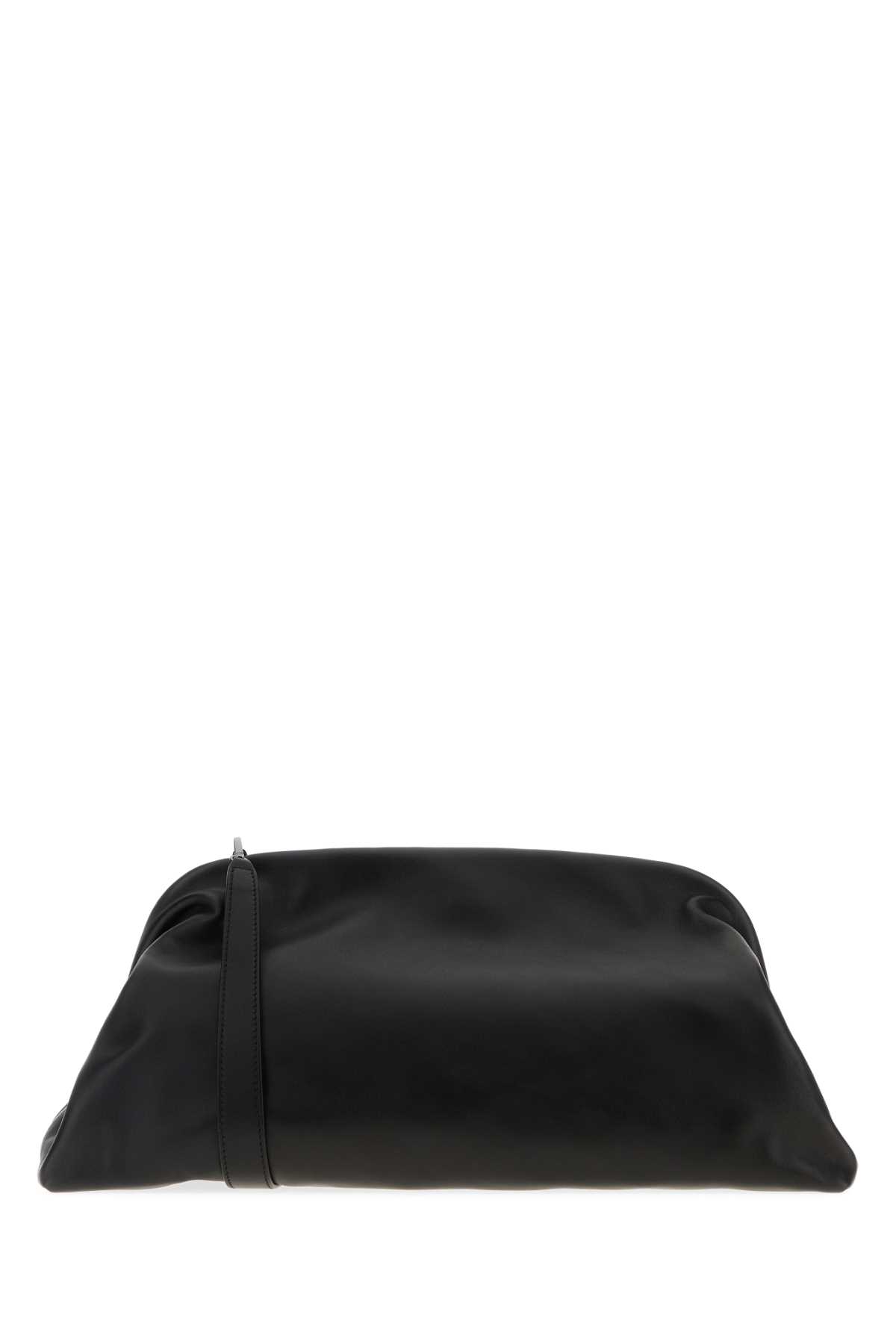 Black nappa leather clutch A0310466740555 (ALBERTA FERRETTI / クラッチバッグ・ポーチ ) | ALBERTA FERRETTI (アルベルタ フェレッティ)