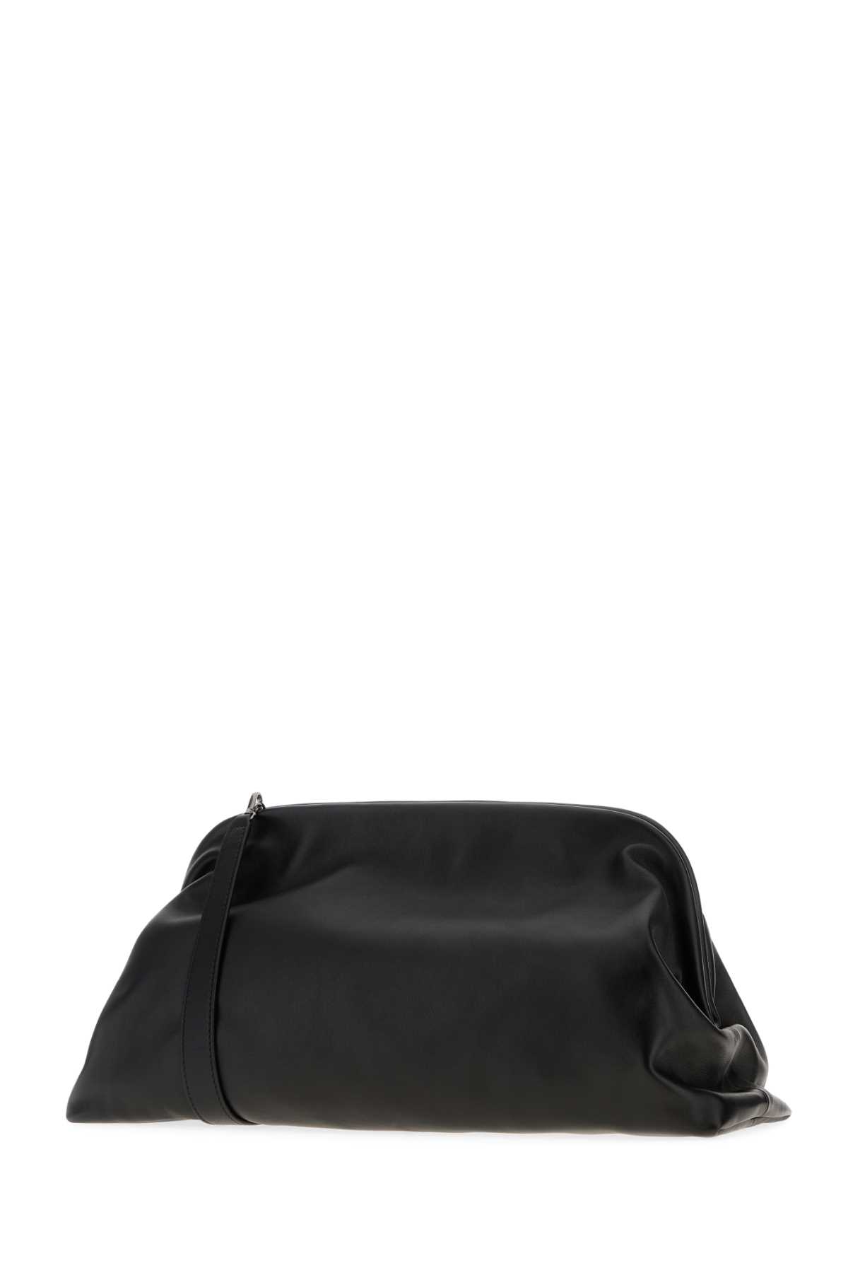 Black nappa leather clutch A0310466740555 (ALBERTA FERRETTI / クラッチバッグ・ポーチ ) | ALBERTA FERRETTI (アルベルタ フェレッティ)(1)