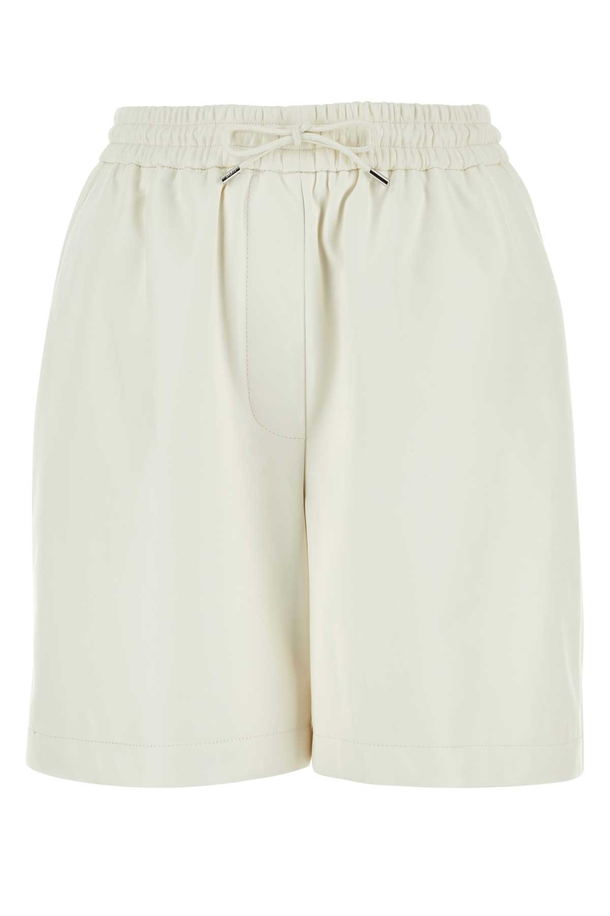 White leather shorts S359Y54L14WHITE (LOEWE / ショートパンツ ) | LOEWE (ロエベ)