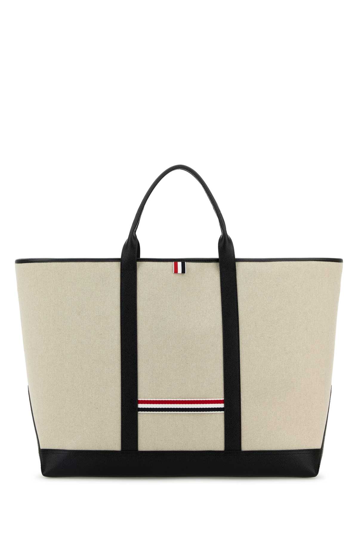 Sand canvas travel bag MAG456AF0492001 (Thom Browne / トートバッグ ) | Thom Browne (トム・ブラウン)