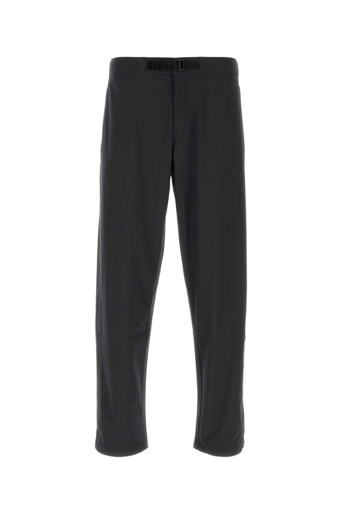 Black stretch polyester pant PT00055UL12832S9300 (Herno / パンツ ) | Herno (ヘルノ)
