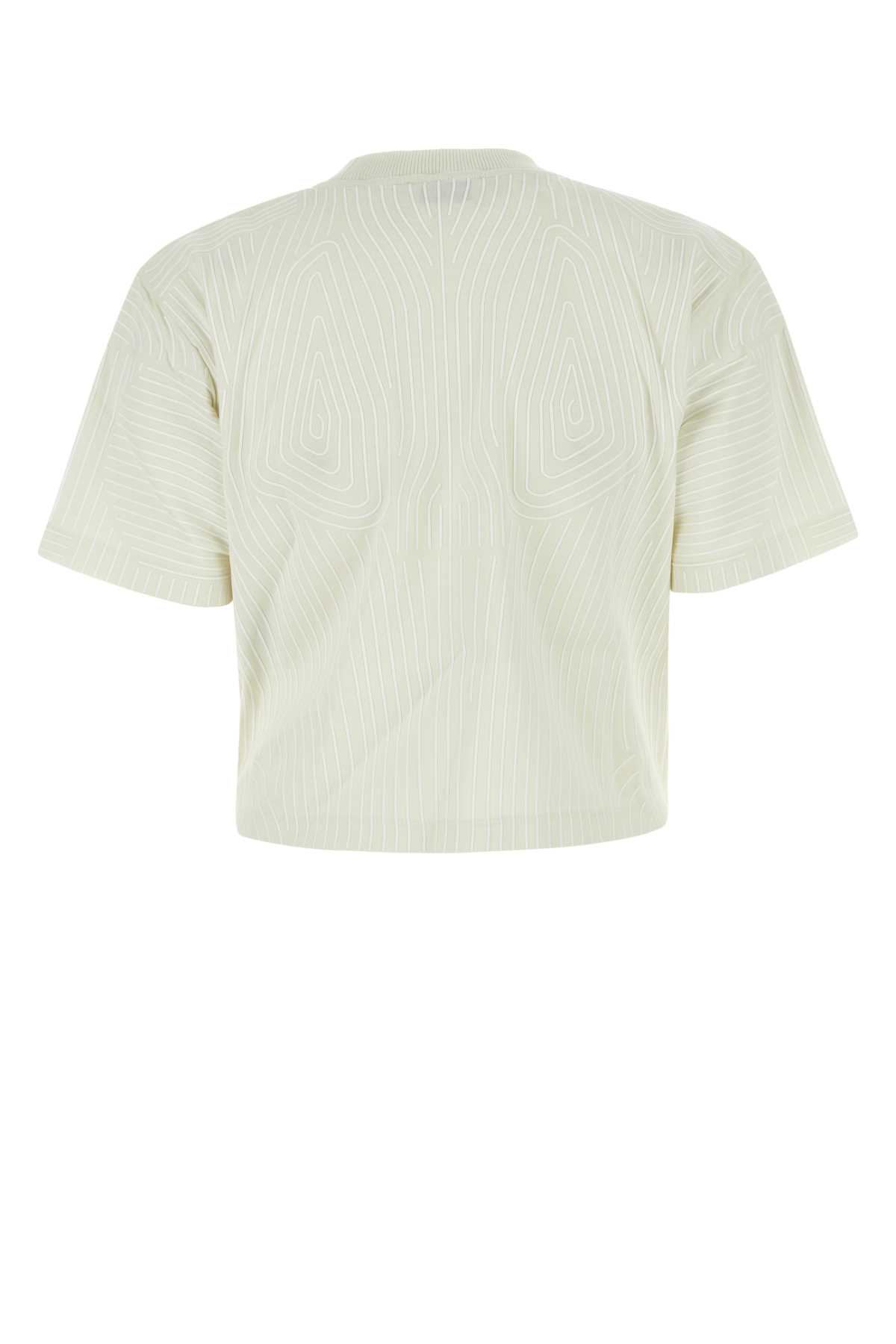 Ivory cotton oversize t-shirt OWAA120S23JER0010401 (Off-White / Tシャツ・カットソー ) | Off-White (オフホワイト)(1)