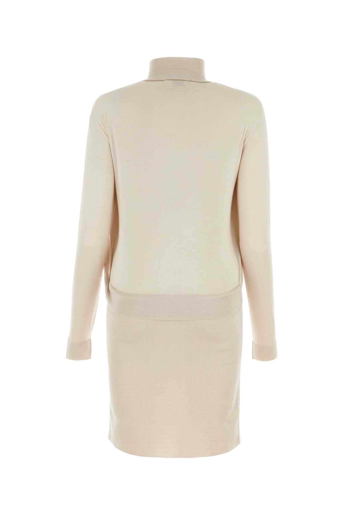 Light pink stretch silk blend mini dress FZDB05ANJFF084J (FENDI / ワンピース・ドレス・オールインワン ) | FENDI (フェンディ)(1)