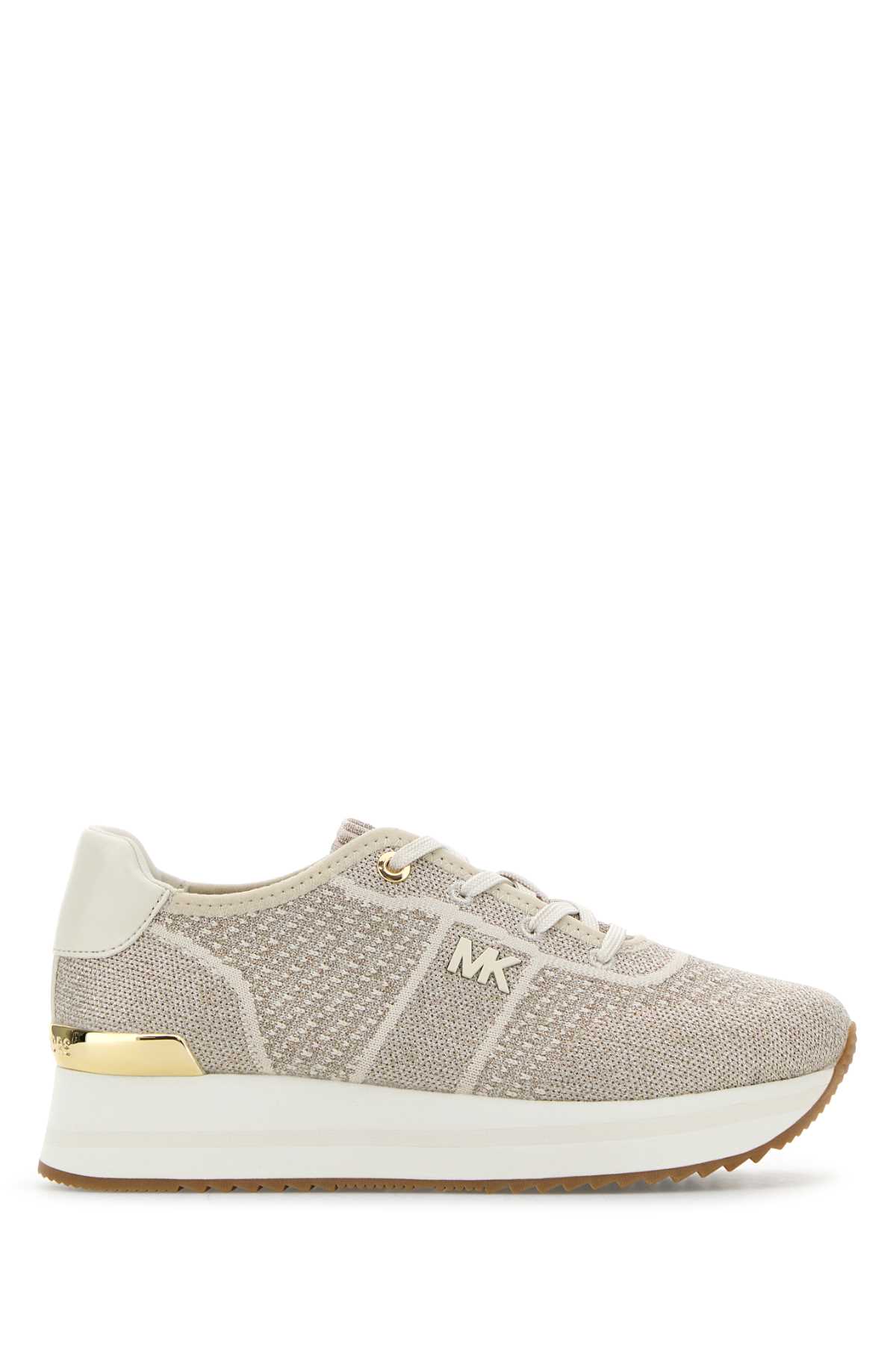 Multicolor fabric Monique sneakers 43F3MQFSAMCHAMPAGNE (MICHAEL MICHAEL KORS / スニーカー ) | MICHAEL MICHAEL KORS (マイケル・マイケル・コース)