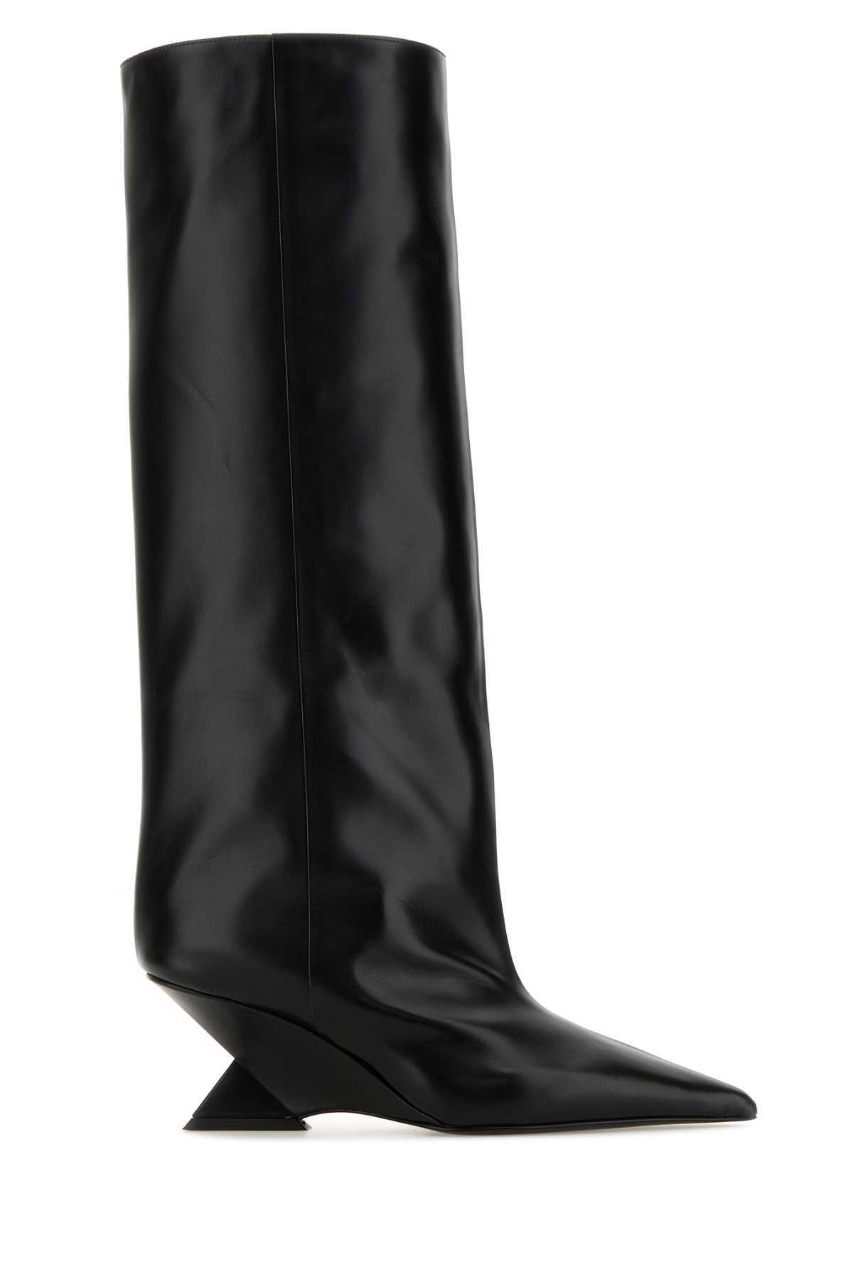 Black leather Cheope boots 247WSH00842LBT019AA100 (THE ATTICO / ブーツ ) | THE ATTICO (ジ・アティコ)