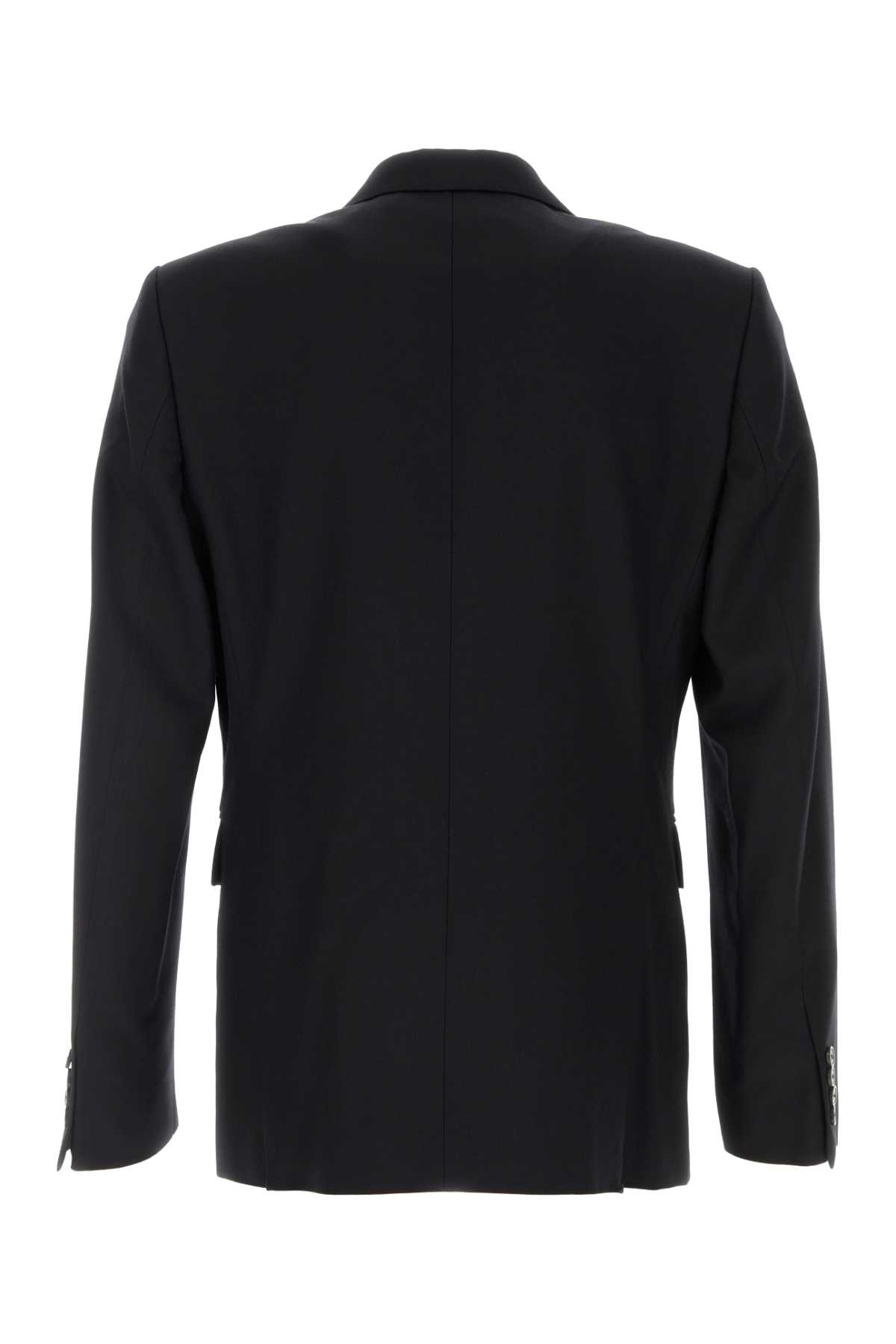 Black wool Blaine blazer 2520204032246900 (Dries Van Noten / ブレザー・ジャケット ) | Dries Van Noten (ドリスヴァンノッテン)(1)