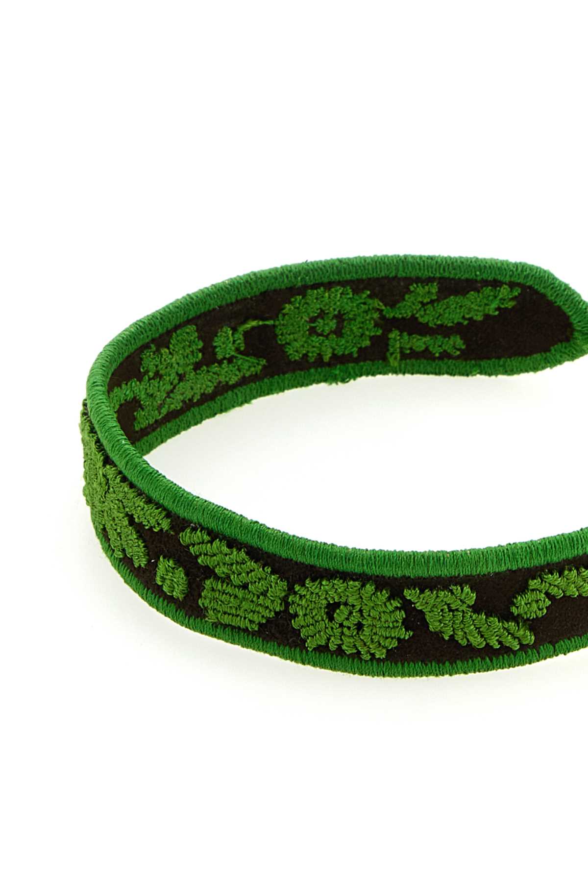 Two-tone suede and fabric bracelet 1IB6572HIVF0089 (Prada / ブレスレット ) | Prada (プラダ)(1)