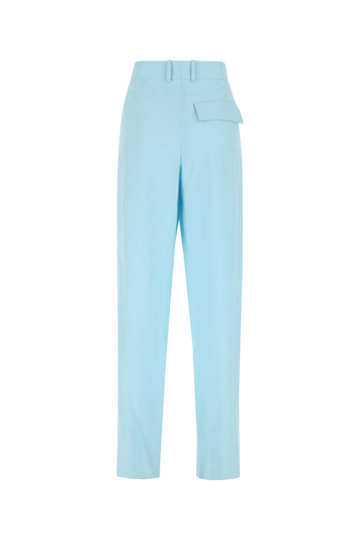 Pastel light-blue wool wide-leg pant 703115V25W08955 (Bottega Veneta / パンツ ) | Bottega Veneta (ボッテガ・ヴェネタ)(1)