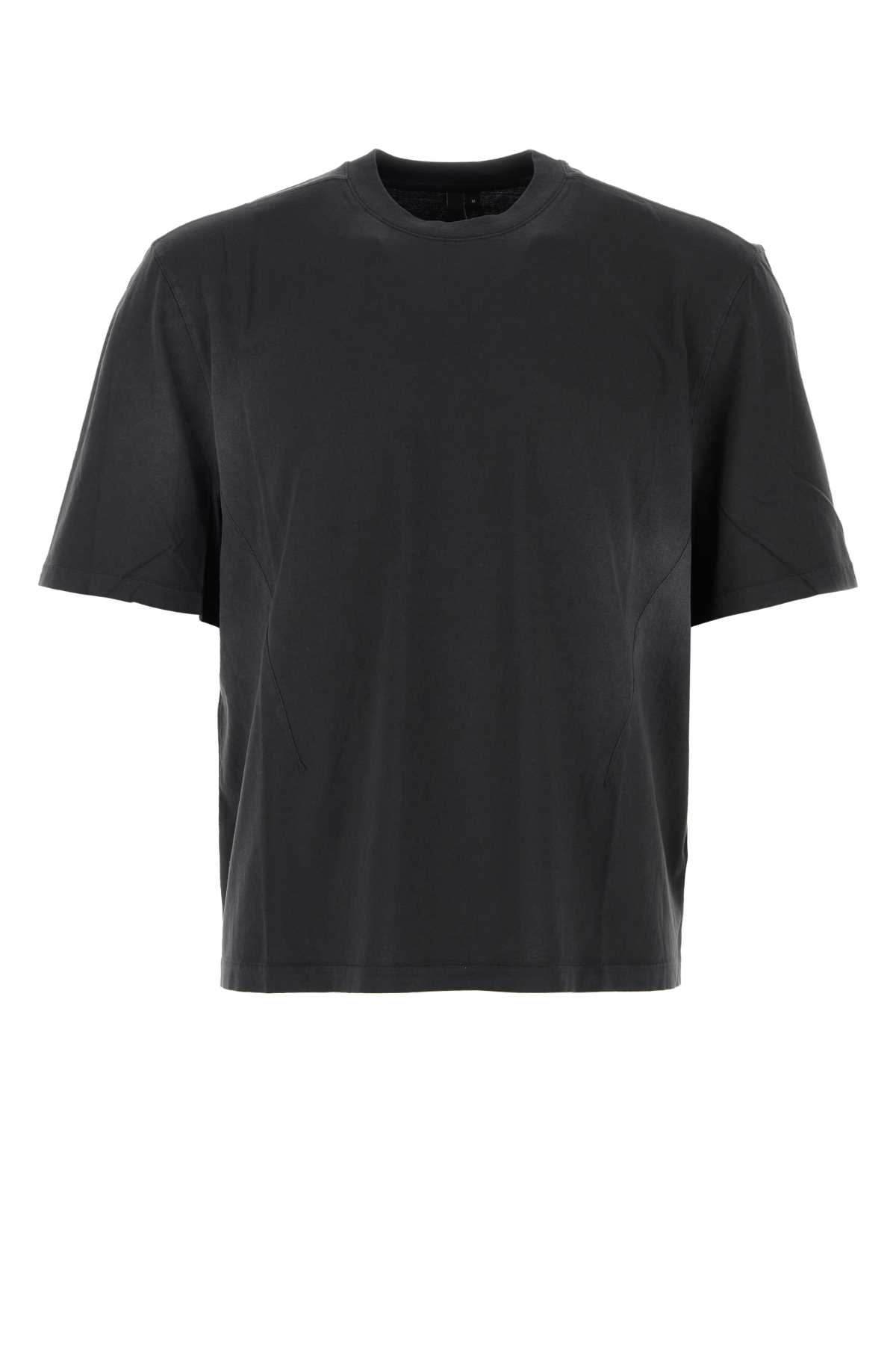 Charcoal cotton t-shirt ES2252WBWASHEDBLACK (entire studios / Tシャツ・カットソー ) | entire studios (エンタイア スタジオ)