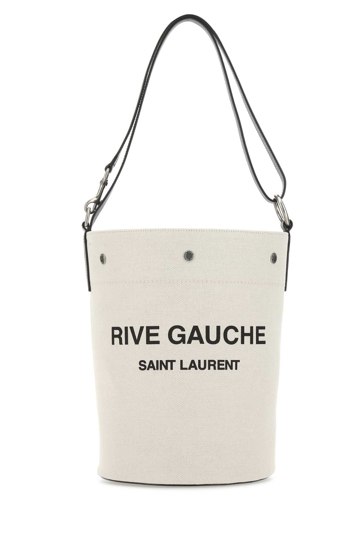 Ivory canvas Rive Gauche bucket bag 676624FAAAZ9024 (Saint Laurent / ハンドバッグ・ショルダーバッグ ) | Saint Laurent (サンローラン)
