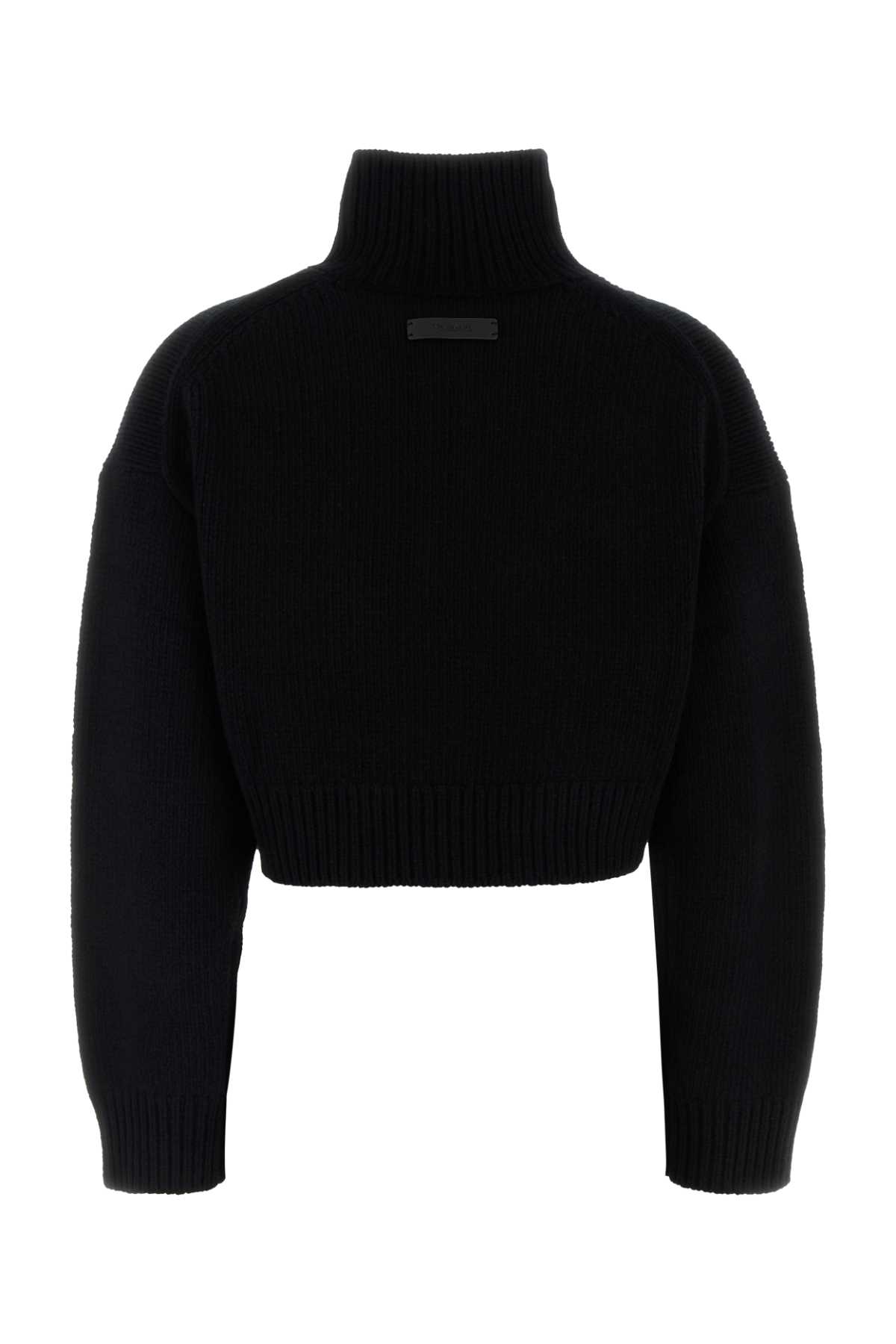 Black wool blend Sonore sweater NW24FWSW42500BLACK (Nanushka / ニット・セーター・カーディガン ) | Nanushka (ナヌーシュカ)(1)