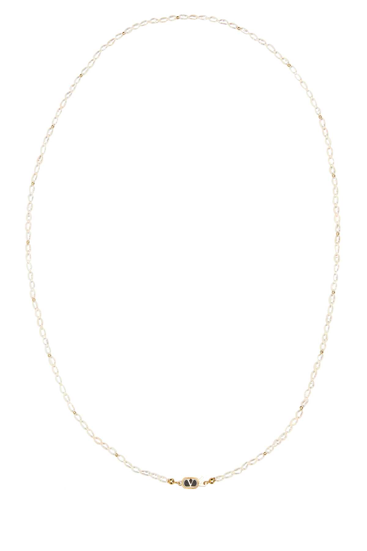 Pearls Ovalette necklace 6W2J0Y02LEKQYL (Valentino Garavani / ネックレス ) | Valentino Garavani (ヴァレンティノ)