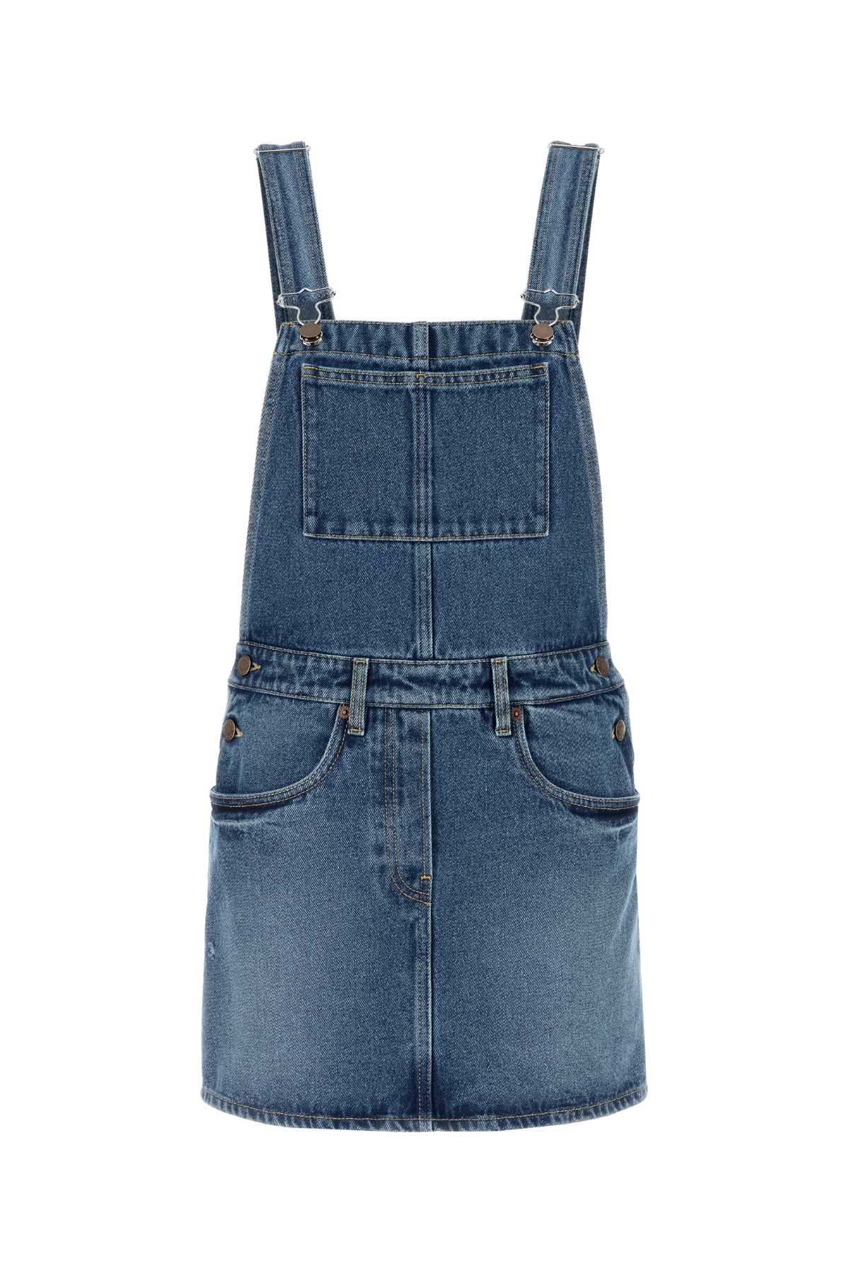 Denim dungarees dress GFA132S23116PKF0V3N (Prada / ワンピース・ドレス・オールインワン ) | Prada (プラダ)