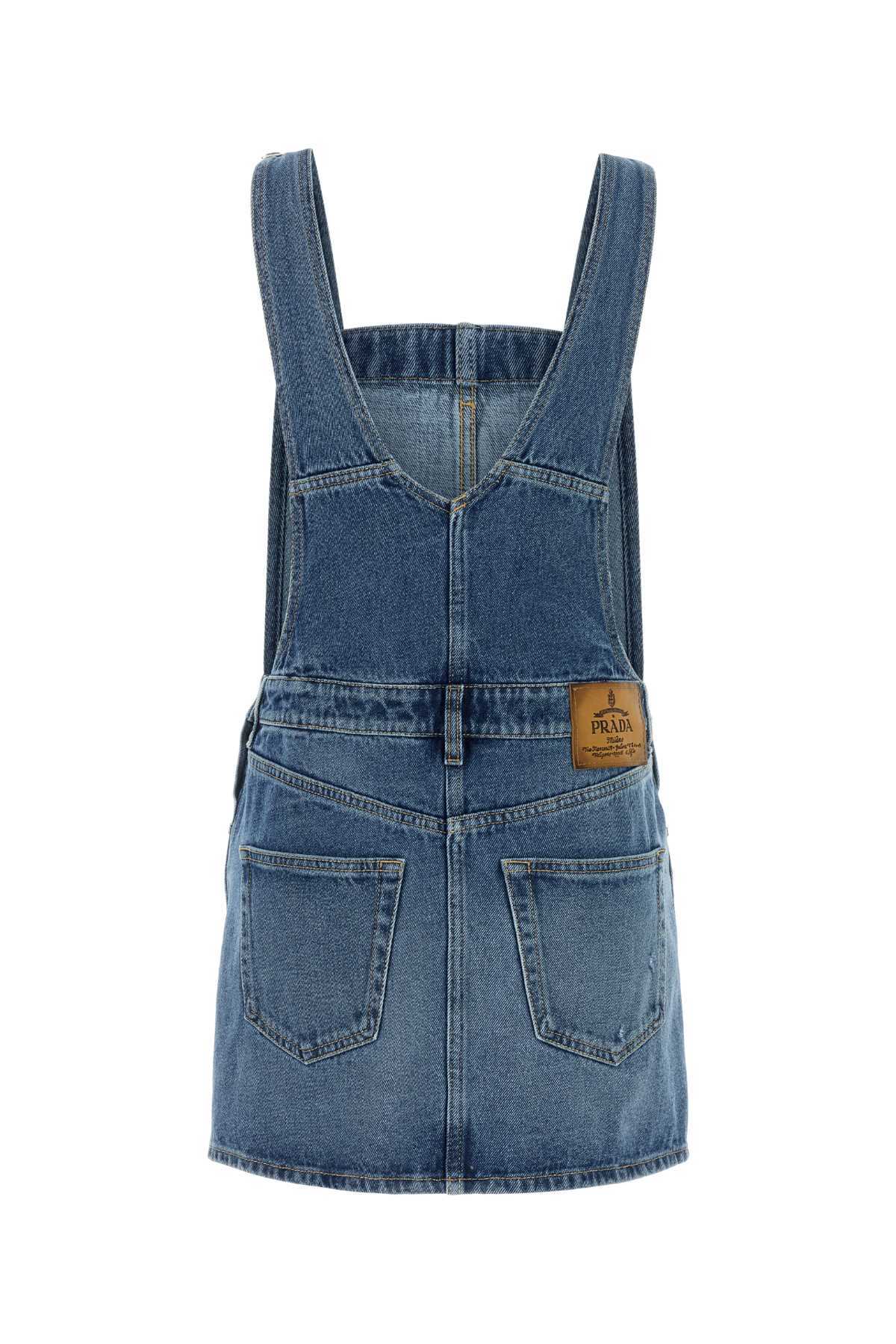 Denim dungarees dress GFA132S23116PKF0V3N (Prada / ワンピース・ドレス・オールインワン ) | Prada (プラダ)(1)