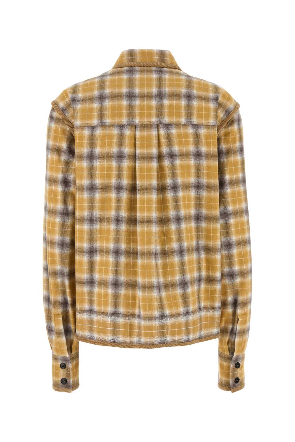 Embroidered flannel shirt S75DL0898D35160001F (Dsquared2 / シャツ・ブラウス ) | Dsquared2 (ディースクエアード)(1)