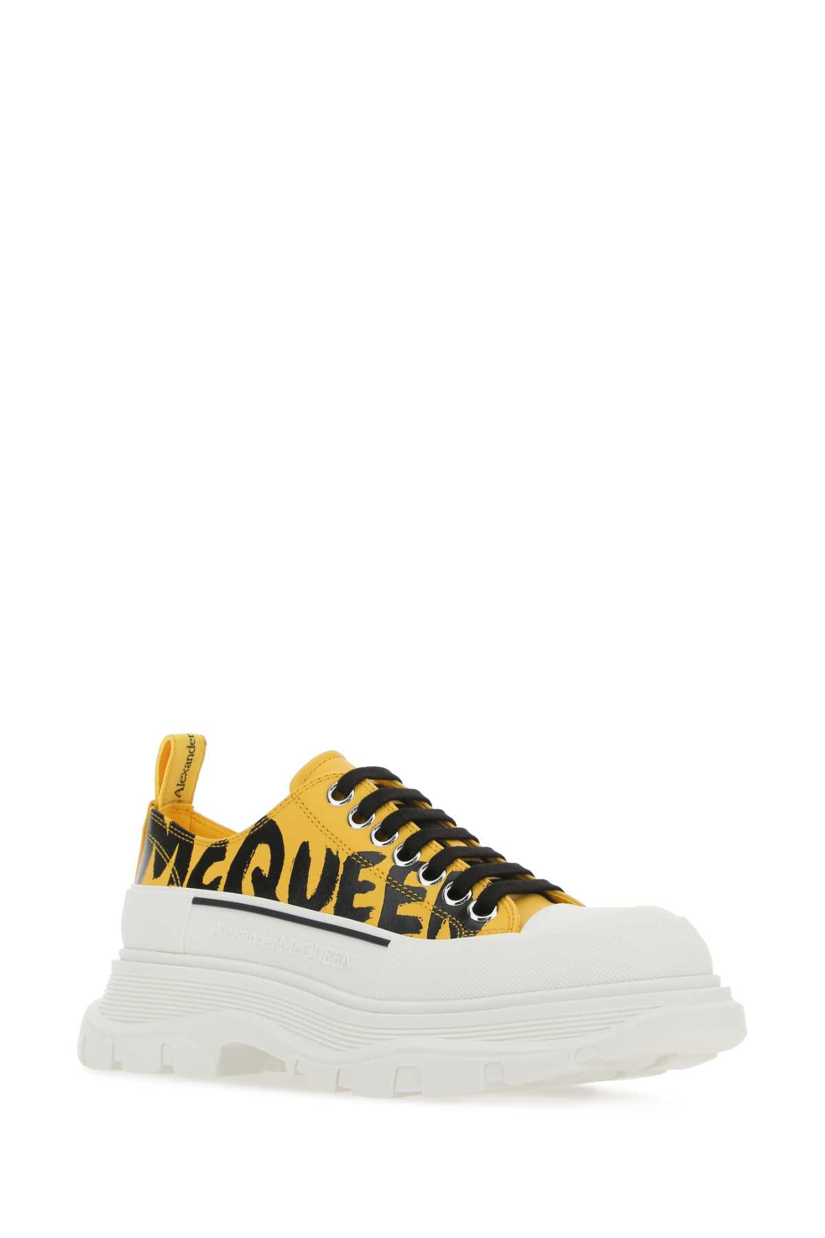 Yellow leather Tread Slick sneakers 708094WIAT67086 (Alexander McQUEEN / スニーカー ) | Alexander McQUEEN (アレキサンダー・マックイーン)(1)