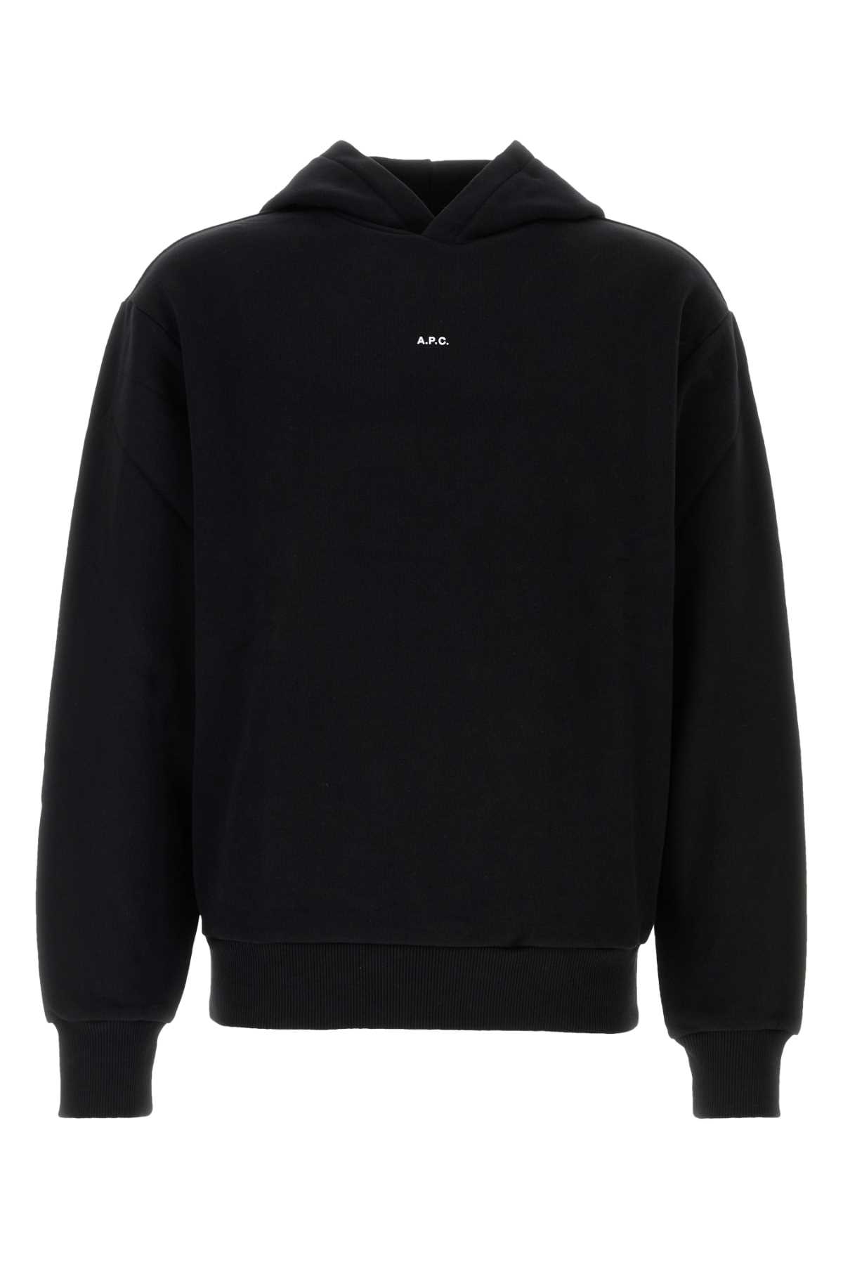 Black cotton sweatshirt COHBXH27911TZC (A.P.C. / スウェット・フーディー ) | A.P.C. (アーペーセー)