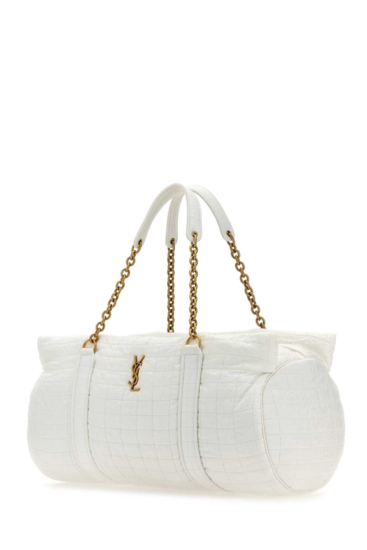 White fabric Gloria travel bag 757209FAC8J1916 (Saint Laurent / ビジネス・トラベルバッグ ) | Saint Laurent (サンローラン)(1)