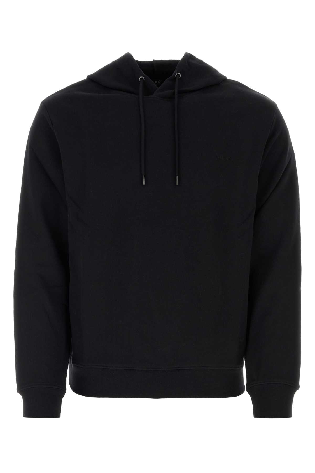 Black cotton sweatshirt COHBYM27920LZZ (A.P.C. / スウェット・フーディー ) | A.P.C. (アーペーセー)