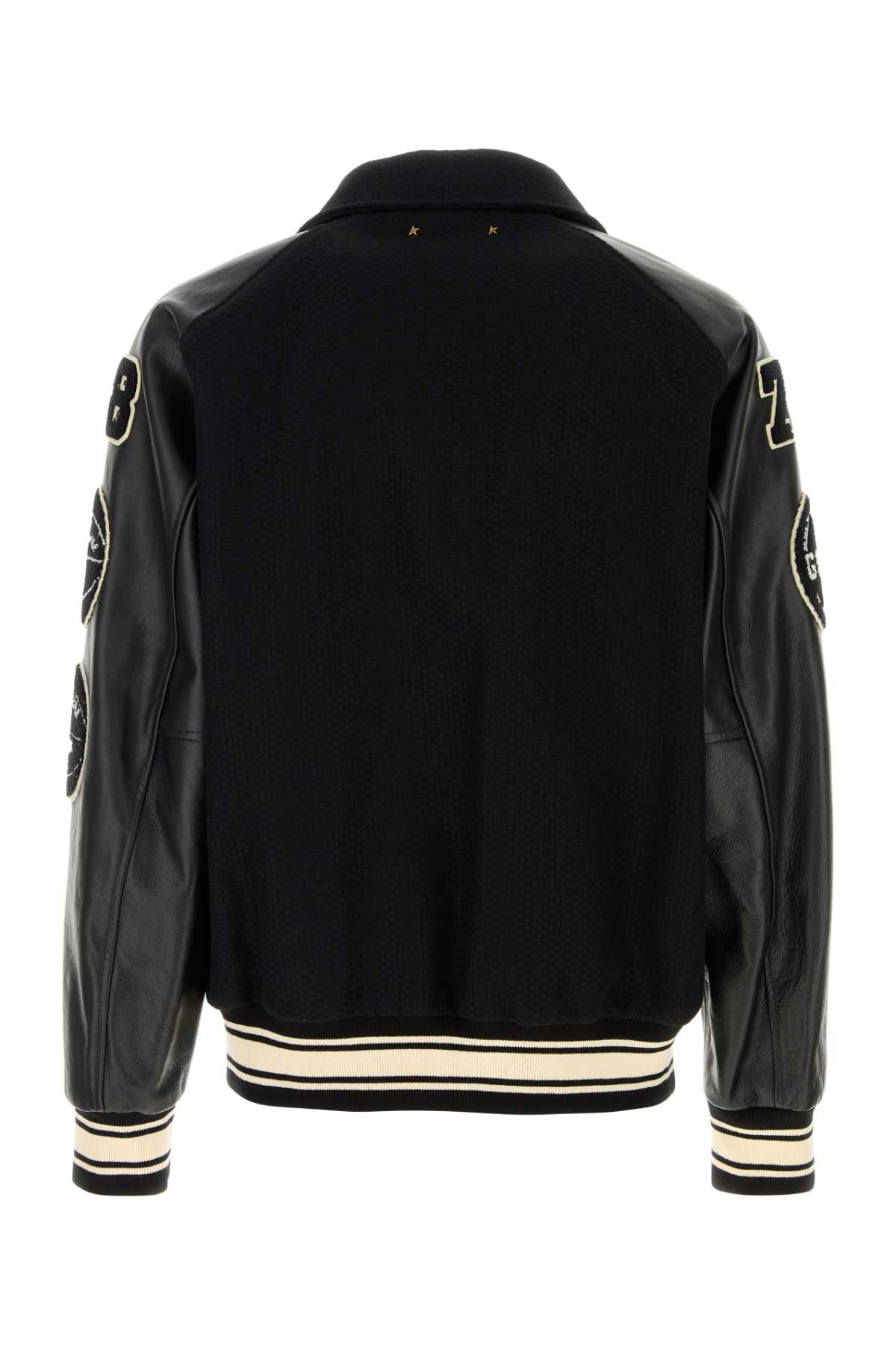 Black wool bomber jacket GMP01296P00094090194 (Golden Goose / カジュアルジャケット ) | Golden Goose (ゴールデングース)(1)
