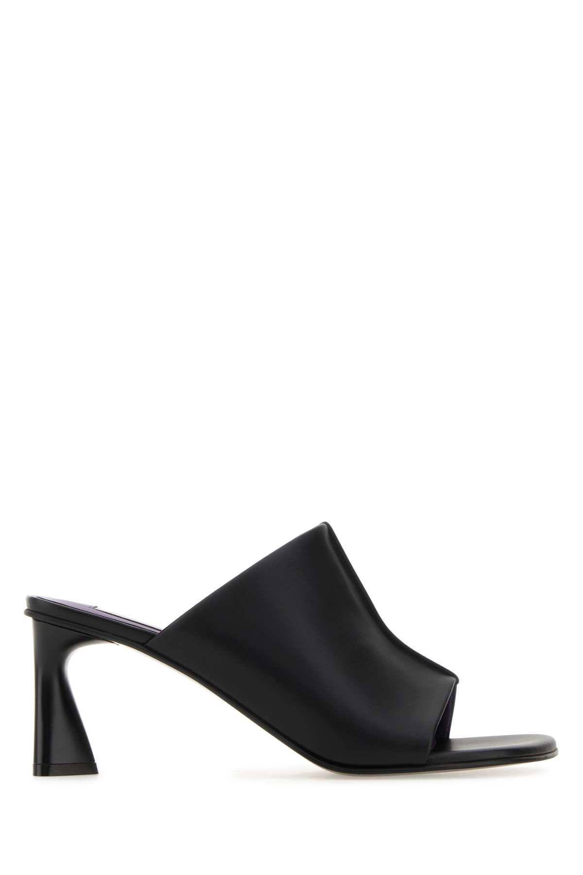 Black alter mat Elsa mules 810320KP0271000 (Stella McCartney / サンダル ) | Stella McCartney (ステラ マッカートニー)