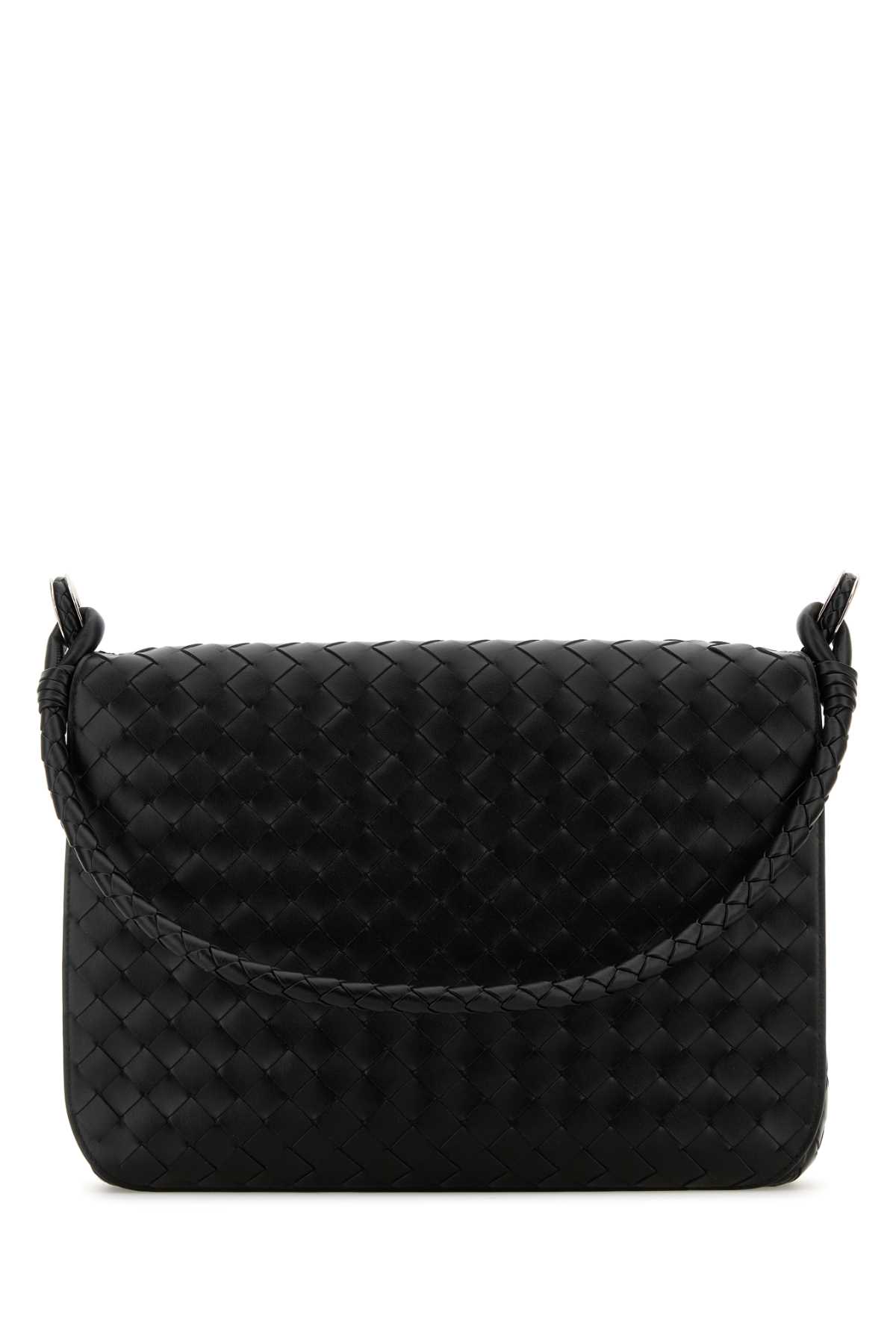 Black leather shoulder bag 795074V2HL11208 (Bottega Veneta / ハンドバッグ・ショルダーバッグ ) | Bottega Veneta (ボッテガ・ヴェネタ)