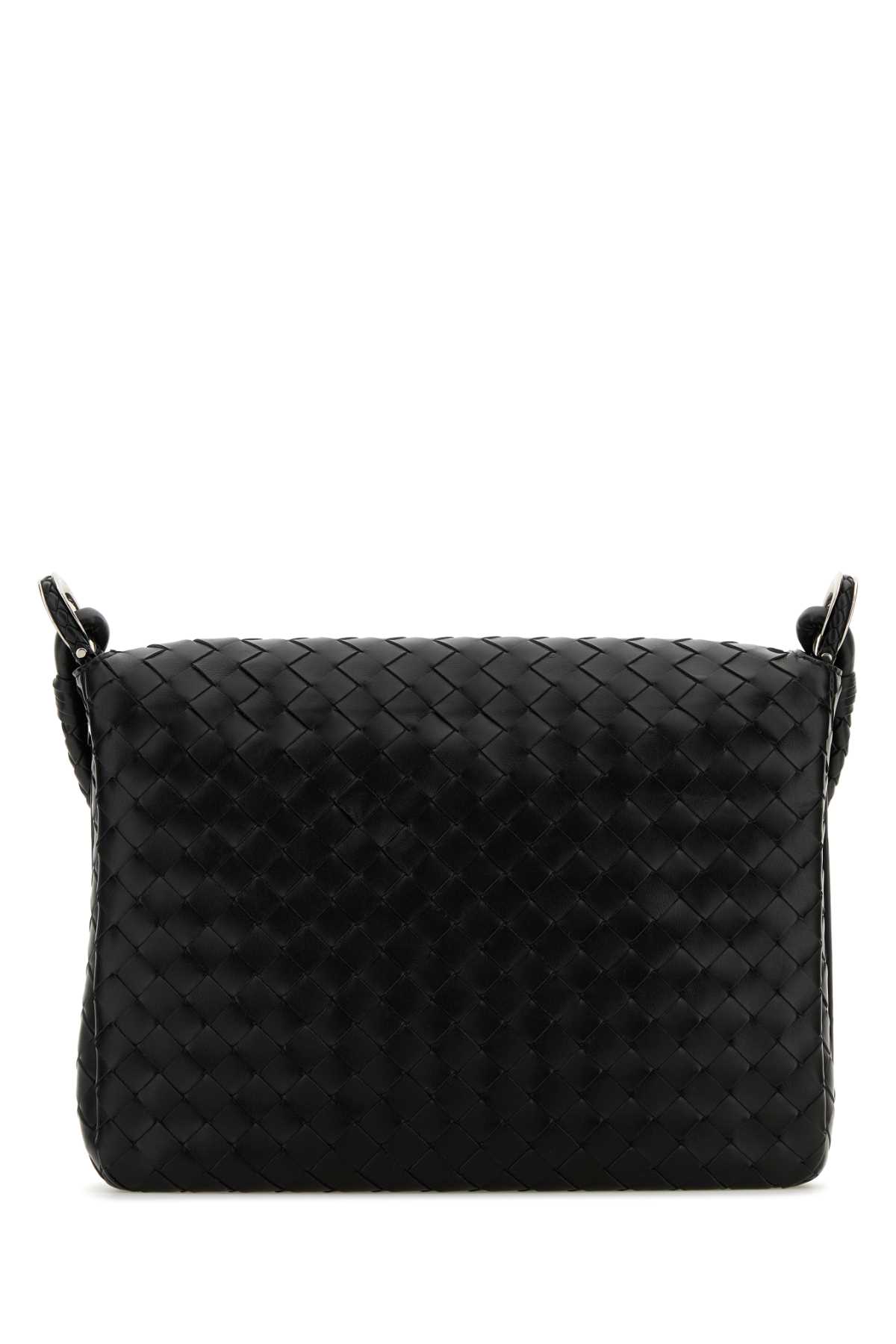 Black leather shoulder bag 795074V2HL11208 (Bottega Veneta / ハンドバッグ・ショルダーバッグ ) | Bottega Veneta (ボッテガ・ヴェネタ)(2)