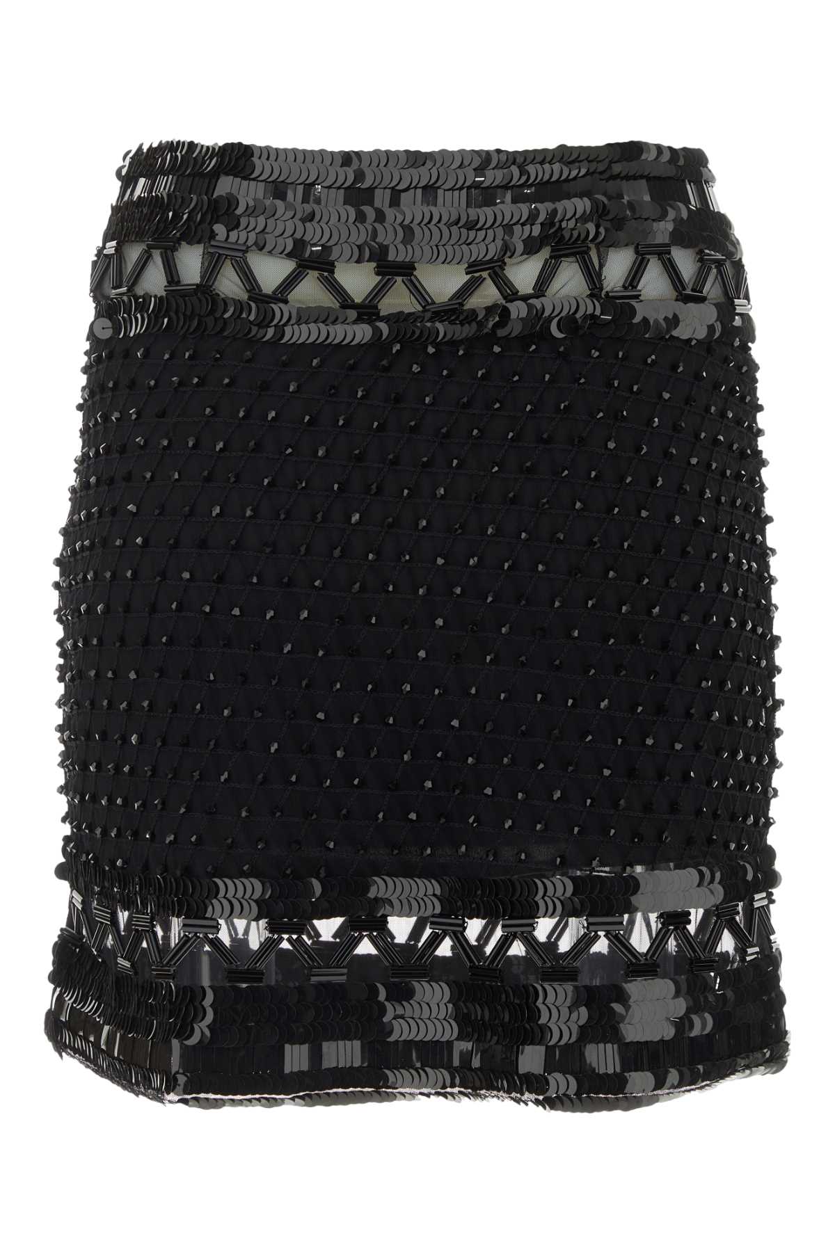 Embellished mesh mini skirt A012251590555 (ALBERTA FERRETTI / スカート ) | ALBERTA FERRETTI (アルベルタ フェレッティ)(1)