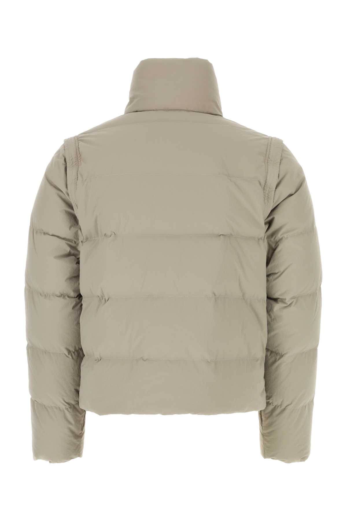 Dove grey nylon Austral down jacket 23CTCUC03038003780903 (Ten c / ダウンジャケット・コート ) | Ten c (テンシー)(1)