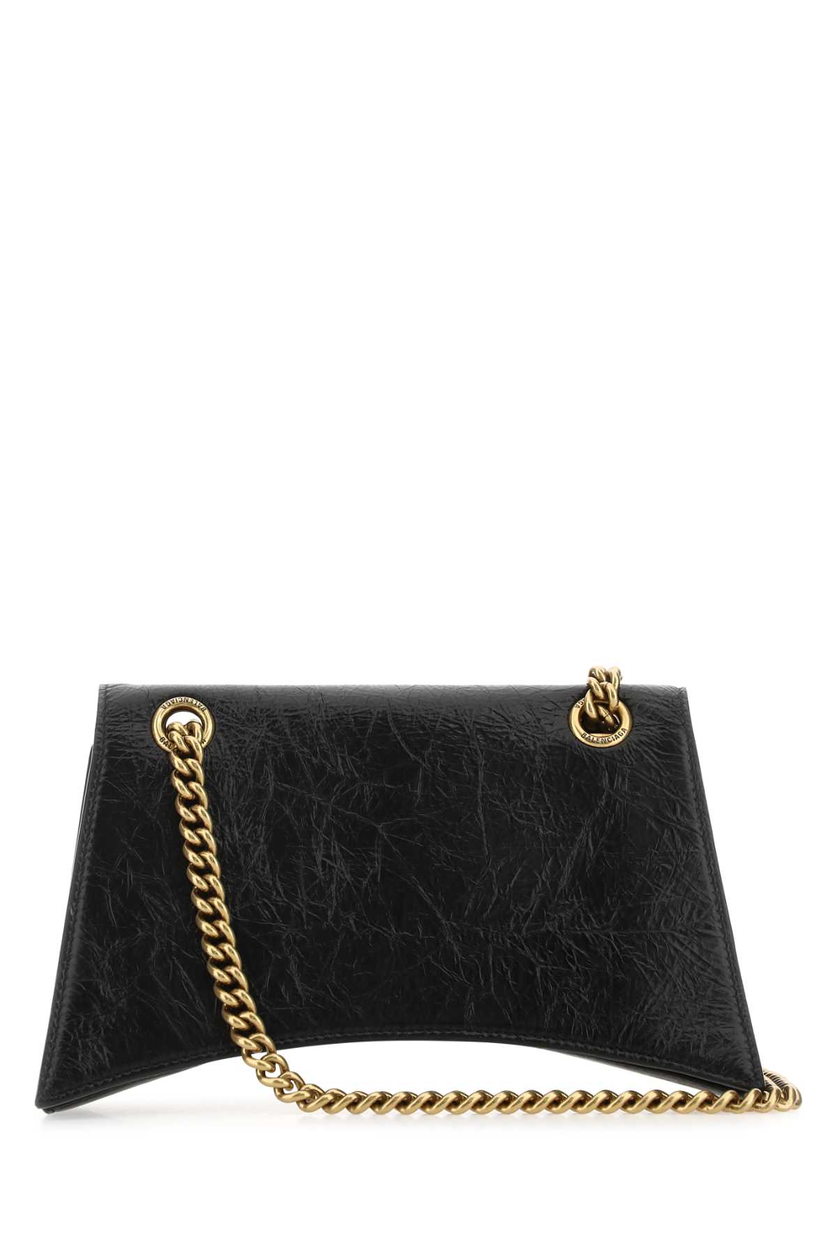 Black leather Crush S shoulder bag 716351210IT1000 (Balenciaga / ハンドバッグ・ショルダーバッグ ) | Balenciaga (バレンシアガ)(2)