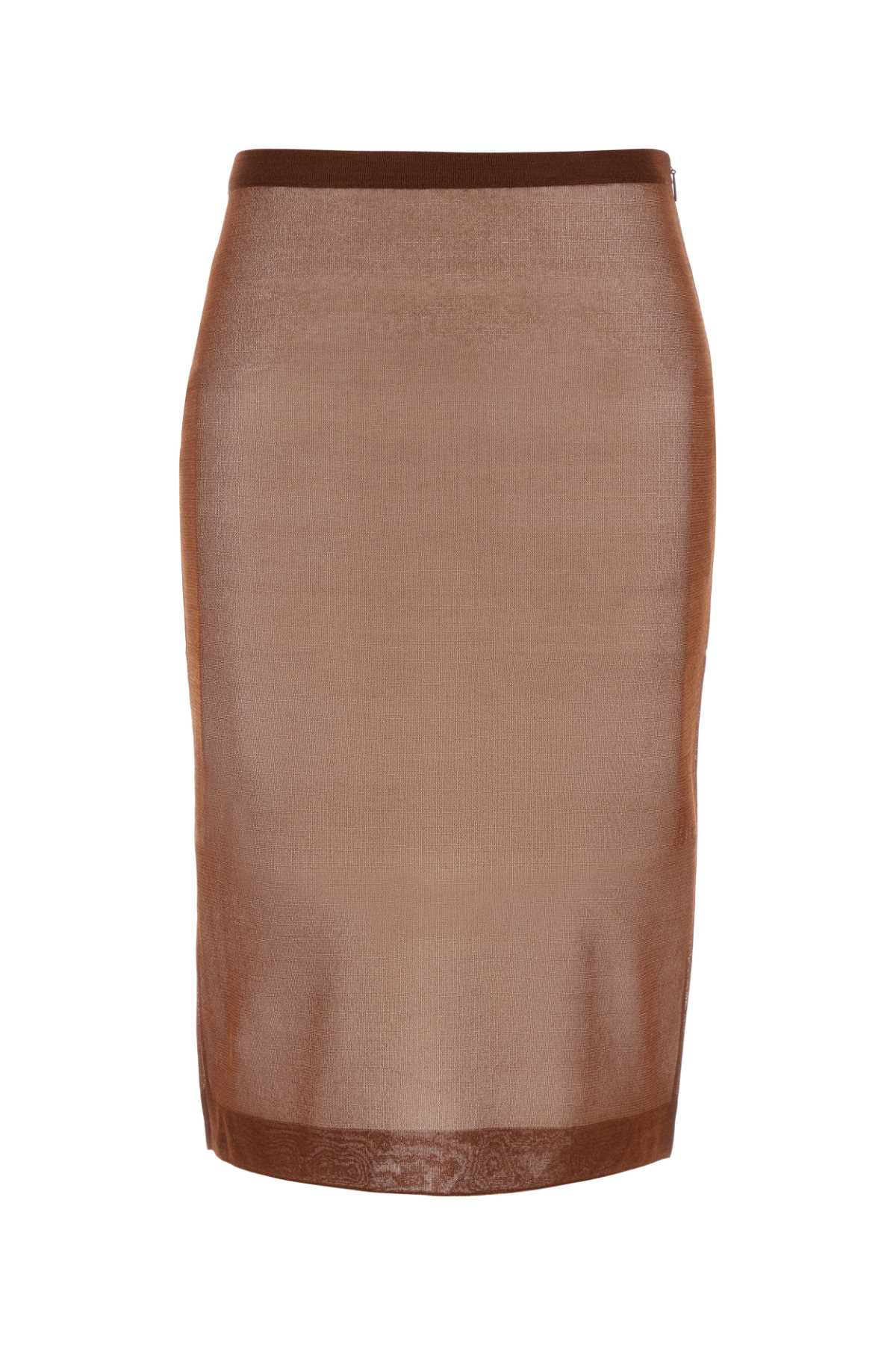 Chocolate silk skirt 795309Y76RI2020 (Saint Laurent / スカート ) | Saint Laurent (サンローラン)