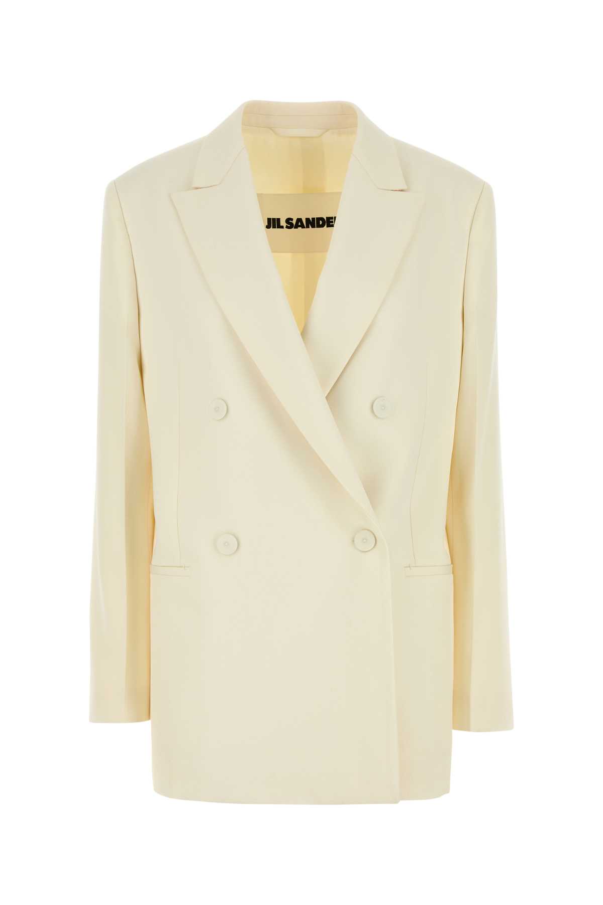 Cream wool blazer J01BN0133J40021108 (Jil Sander / ブレザー・ジャケット ) | Jil Sander (ジルサンダー)