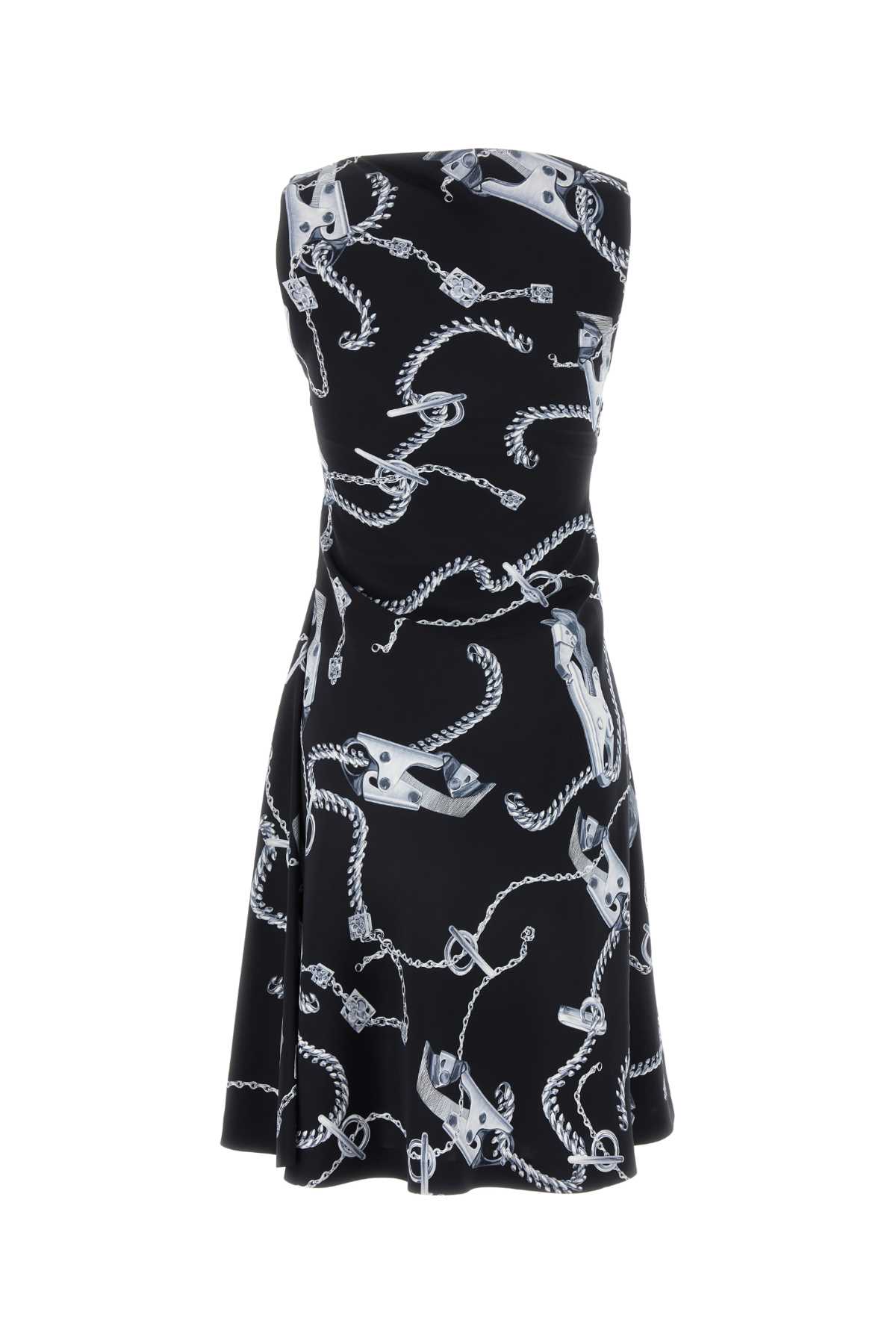 Printed viscose dress 8089011B9593 (Burberry / ワンピース・ドレス・オールインワン ) | Burberry (バーバリー)(1)