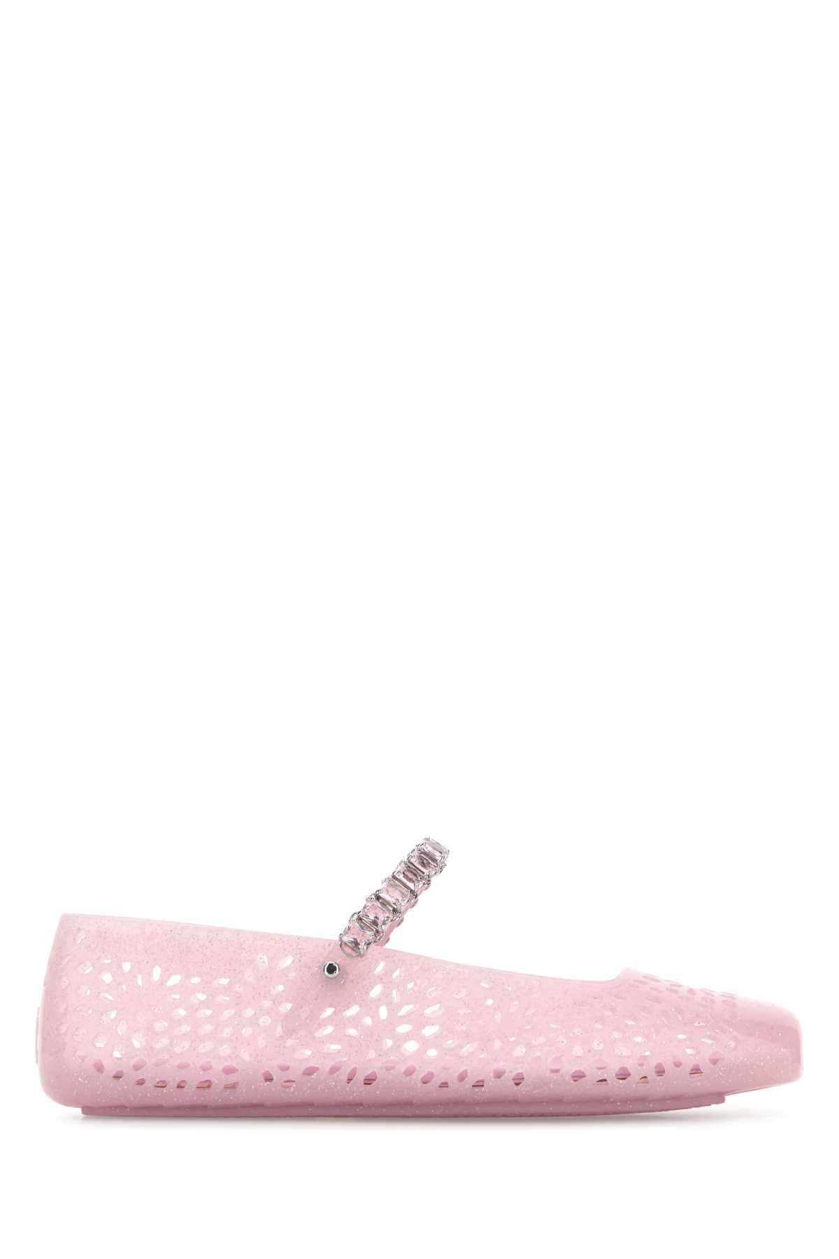 Pink rubber The Jelly ballerinas THEJELLYNTXCOCASIVERMICOCA (JIMMY CHOO / フラットシューズ ) | JIMMY CHOO (ジミー チュウ)