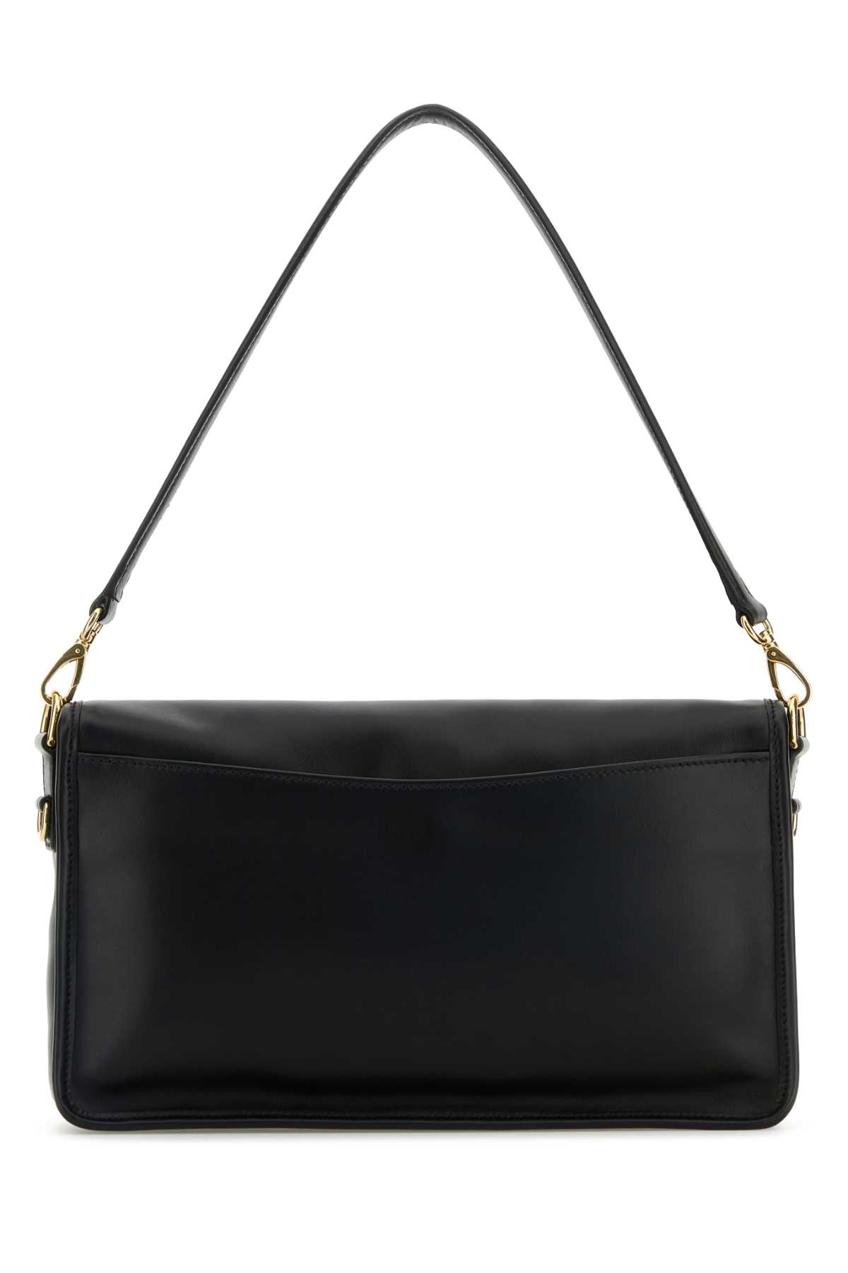 Black leather Penny shoulder bag 5BD273ACRMF0002 (MIU MIU / ハンドバッグ・ショルダーバッグ ) | MIU MIU (ミュウミュウ)(2)