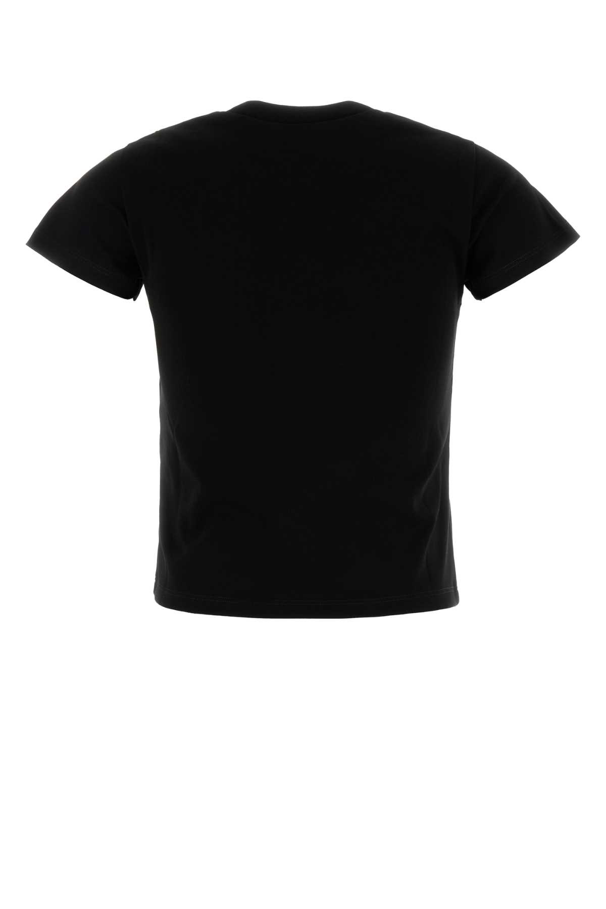Black cotton t-shirt 819193QLAEH1000 (Alexander McQUEEN / Tシャツ・カットソー ) | Alexander McQUEEN (アレキサンダー・マックイーン)(1)